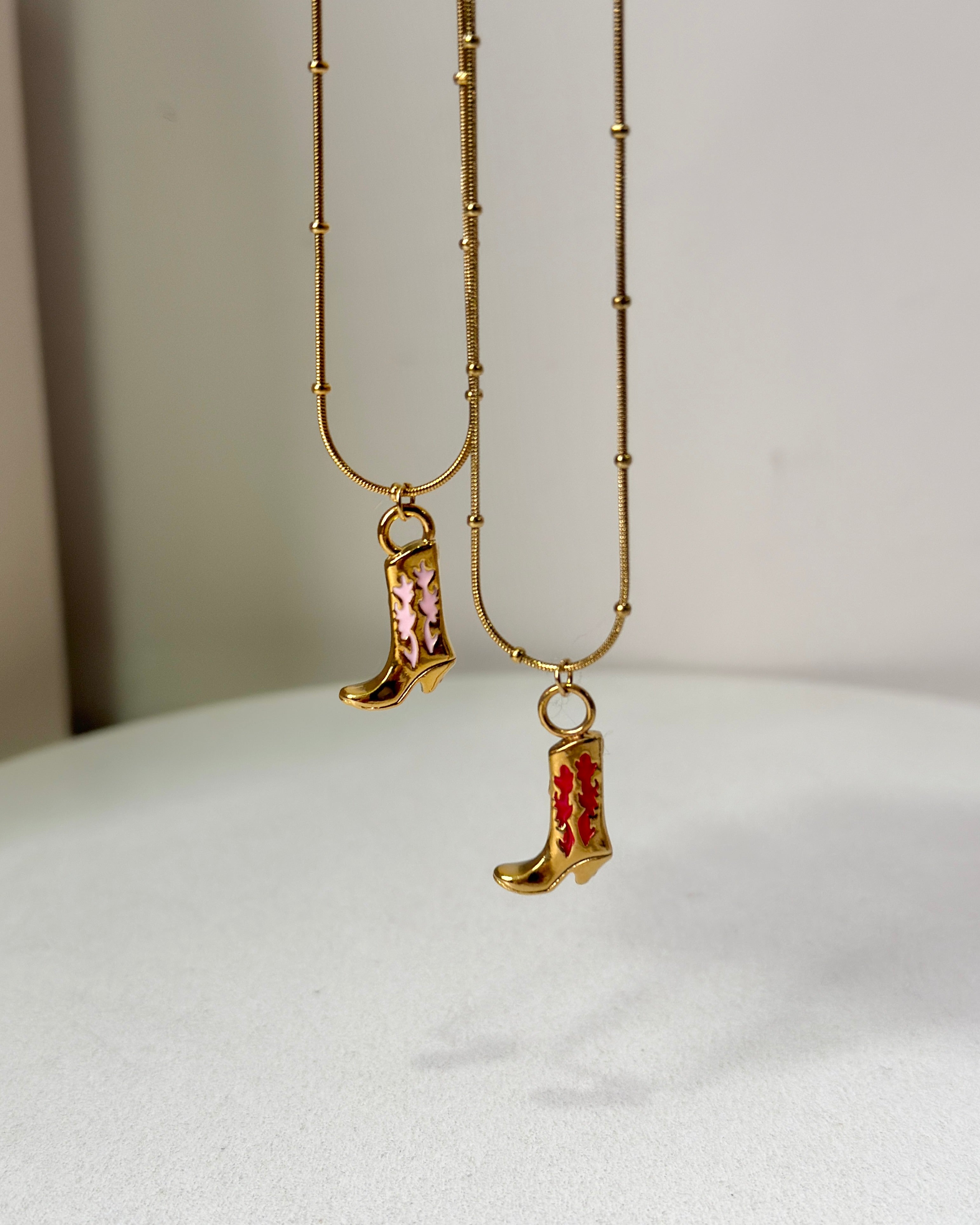 Çelik | Boho Renkli Kovboy Kolye