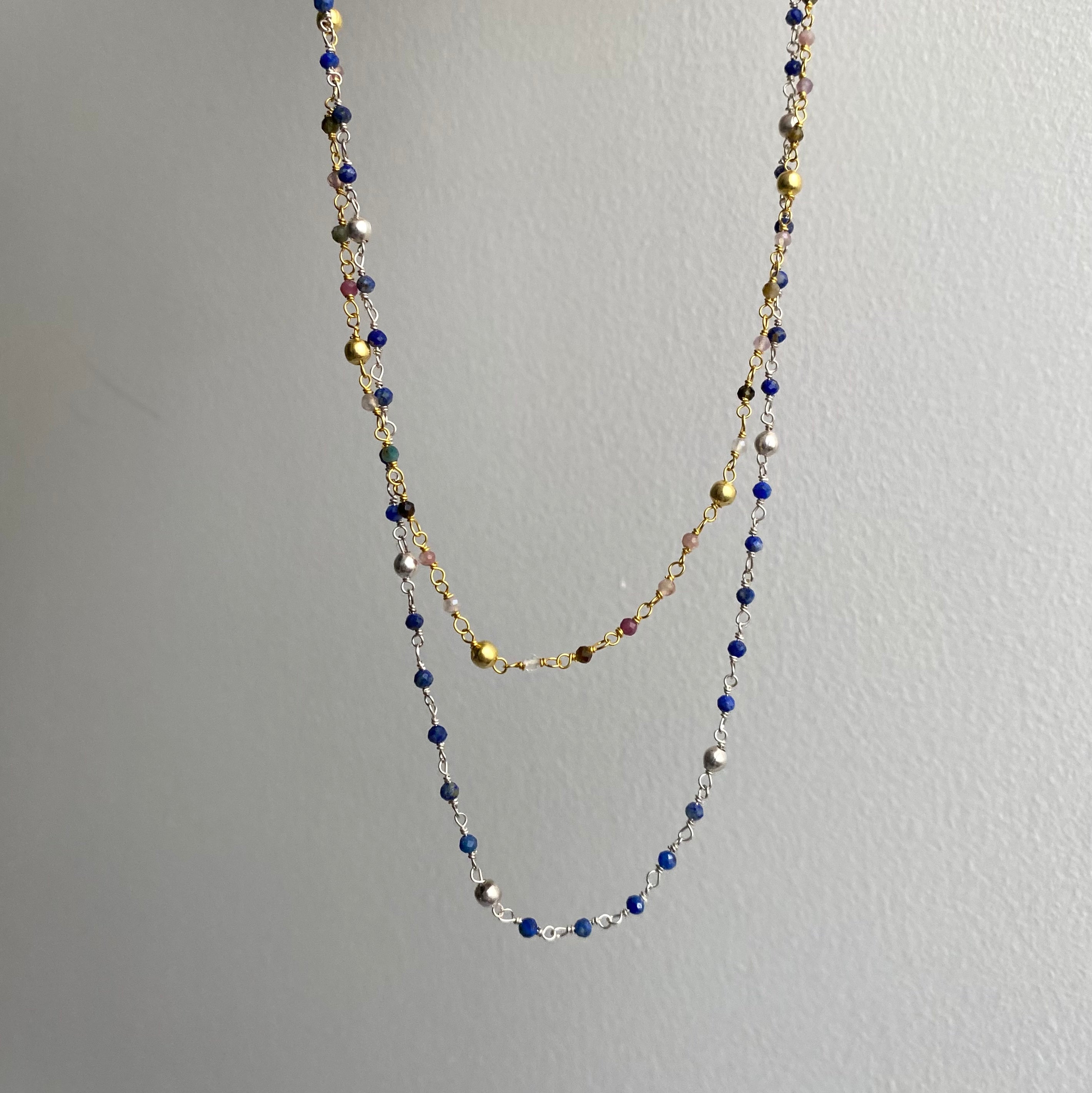 925 | Doğal Taşlı Zincir