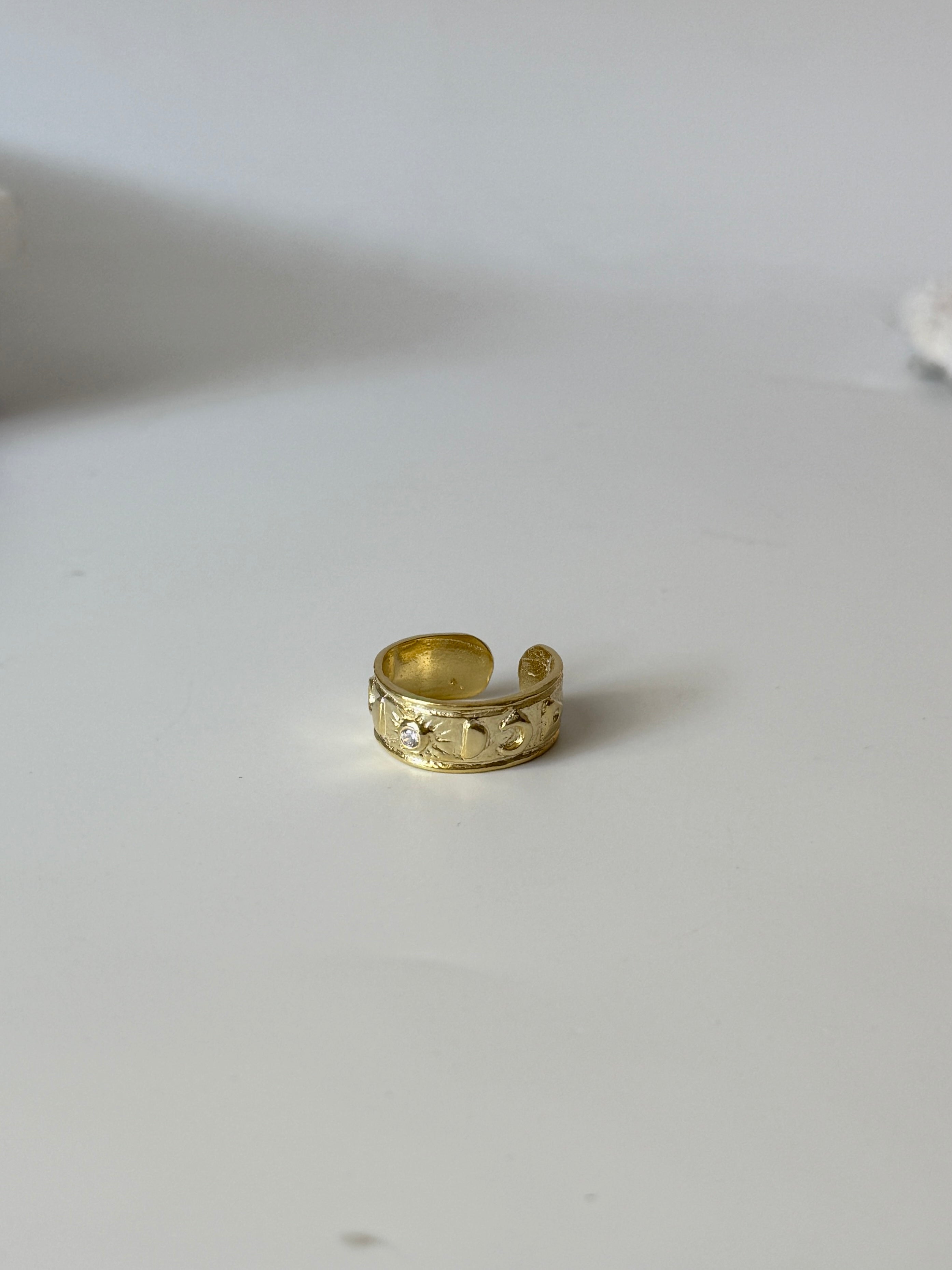 925 | El Yapımı Motif Yüzük