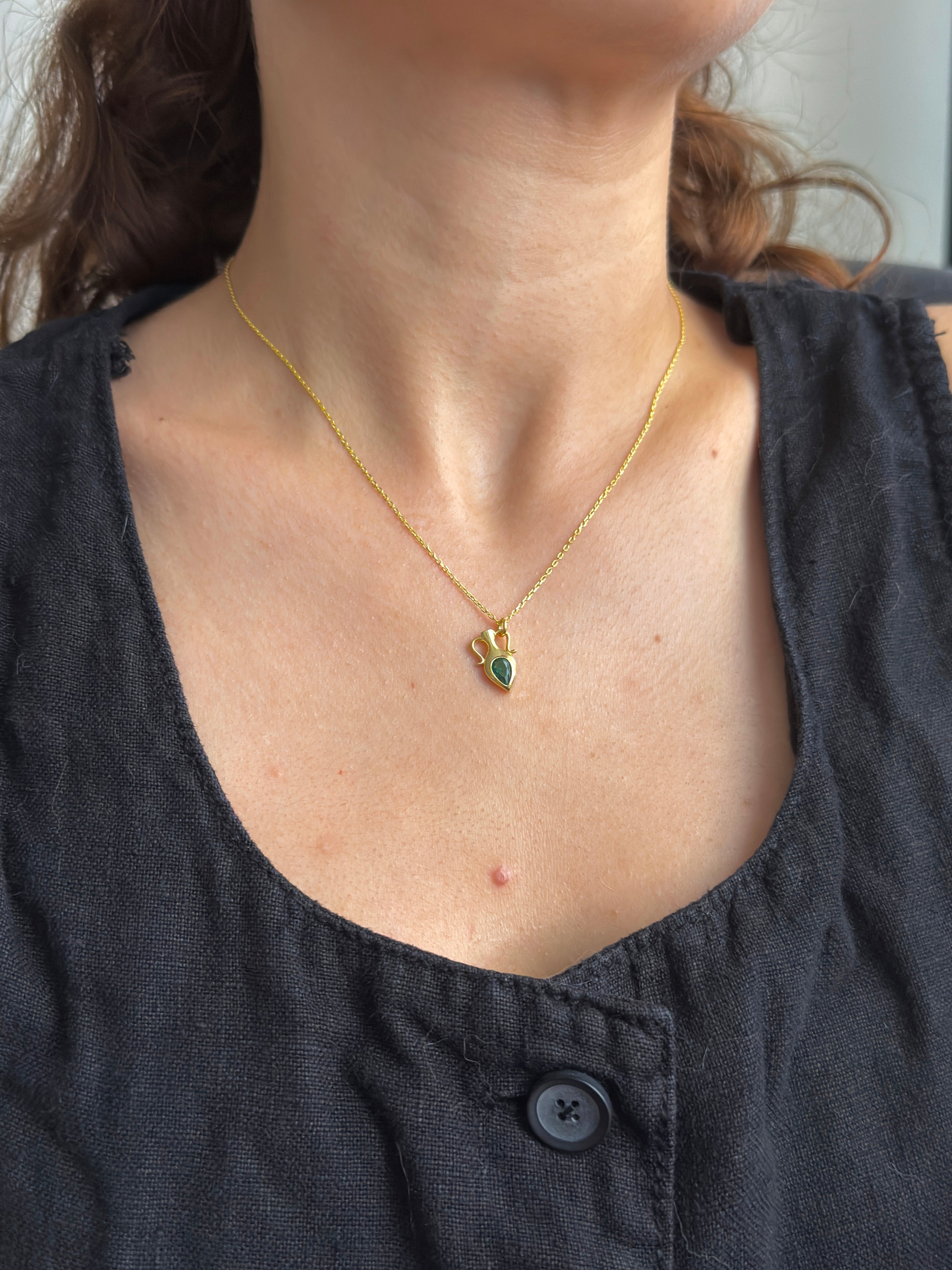 925 | Mini Taş Testi Kolye