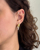 925 | Mix Üçgen Retro Küpe