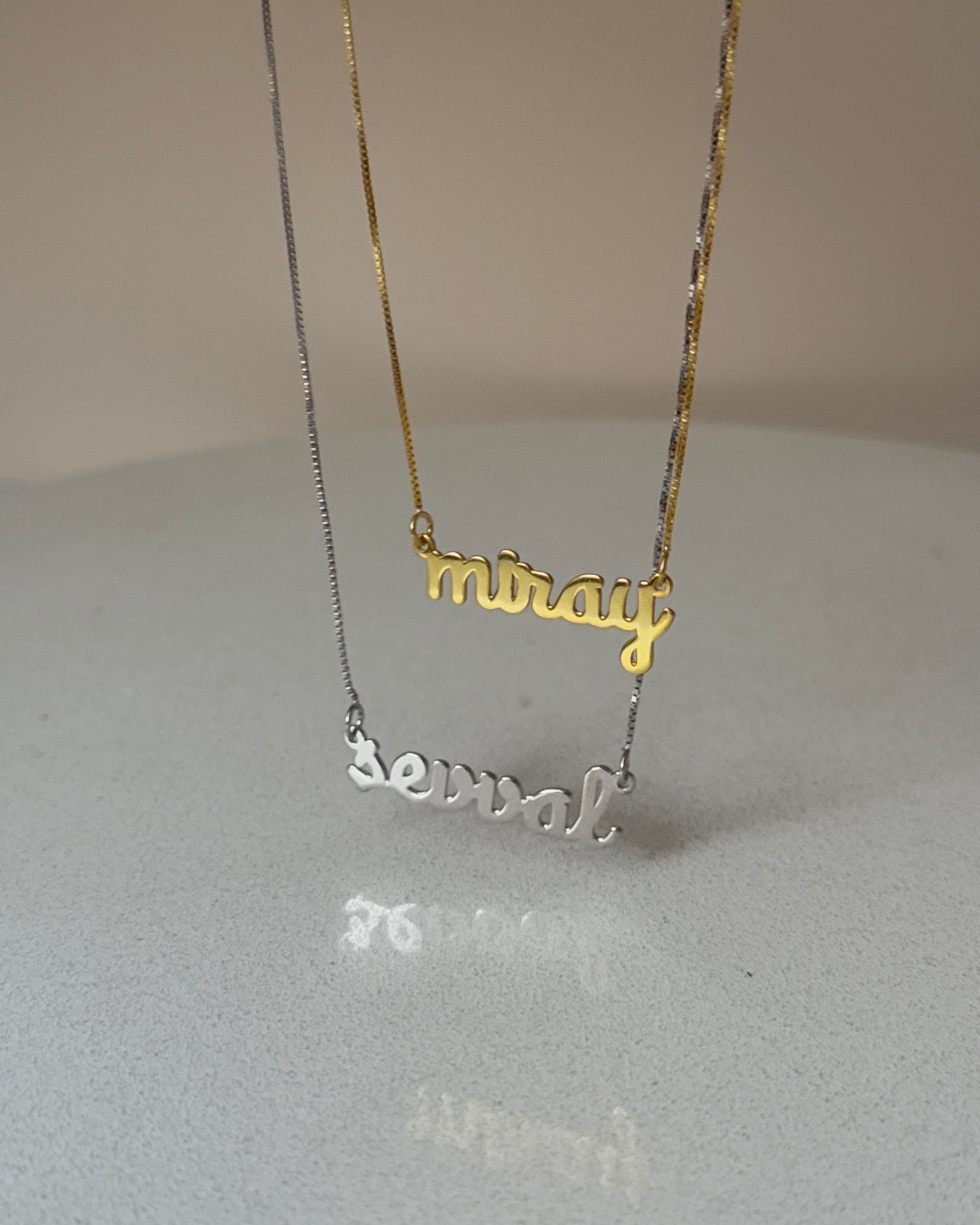 925 | Minimal İsim Kolye