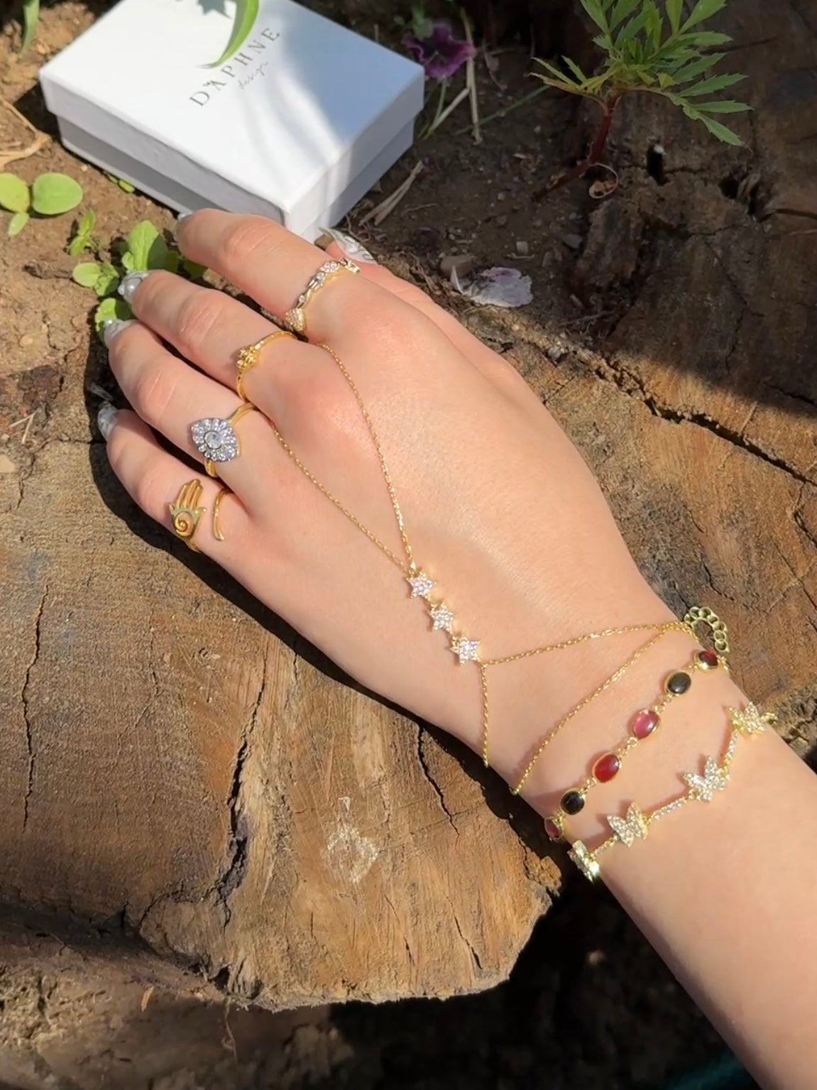 925 Gümüş Üç Yıldız Şahmeran