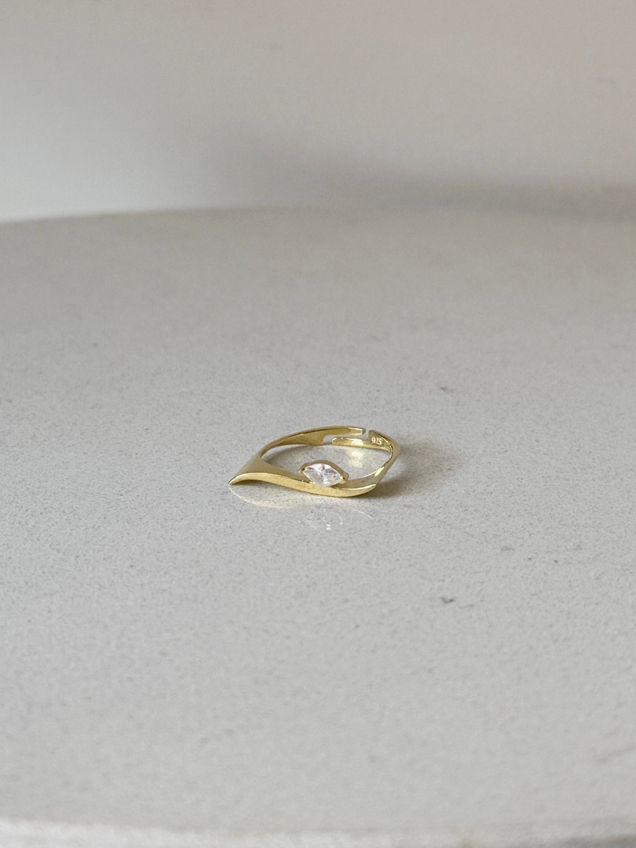 925 | İnce Markiz Yüzük