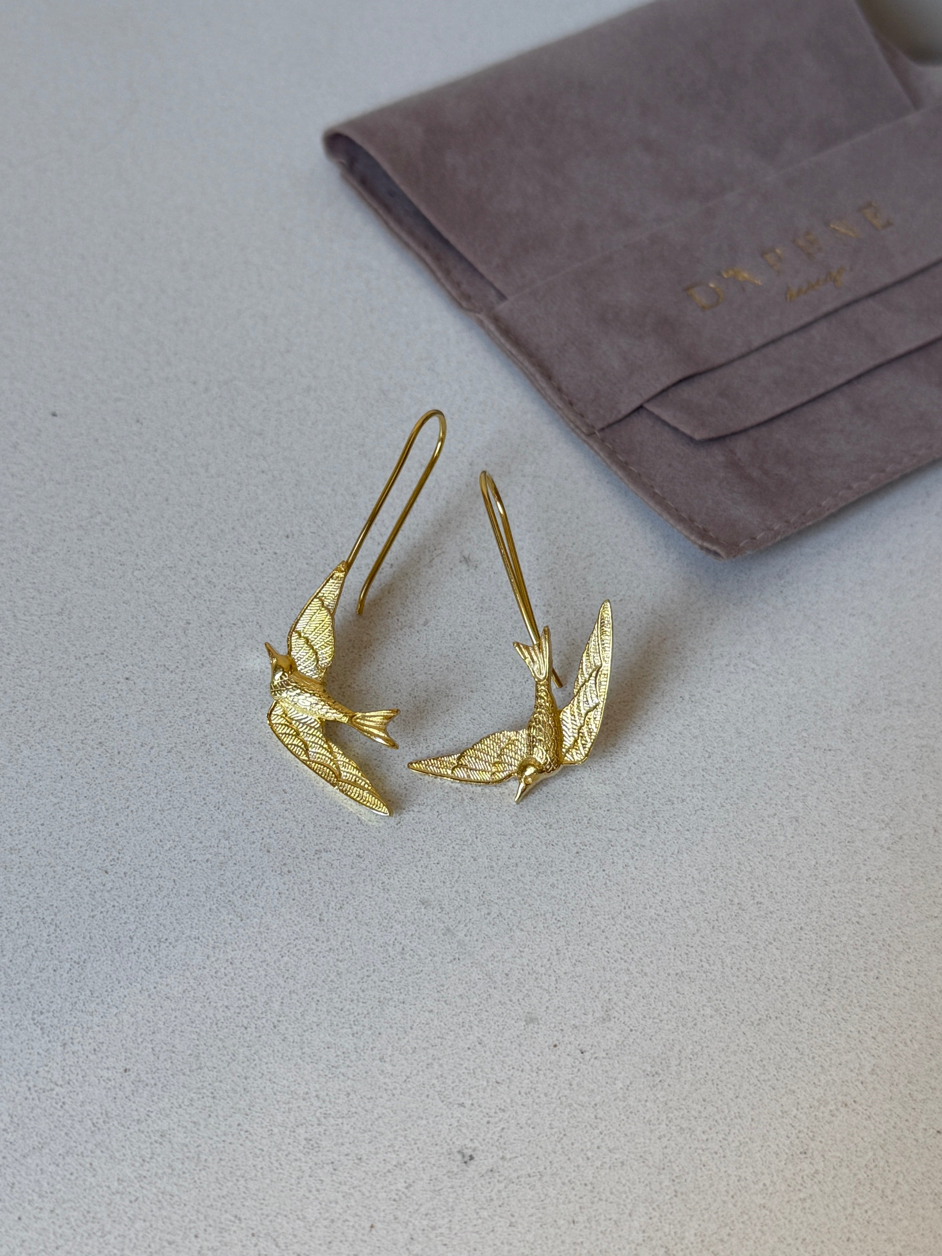 925 | Kuş Uçuşu Küpe