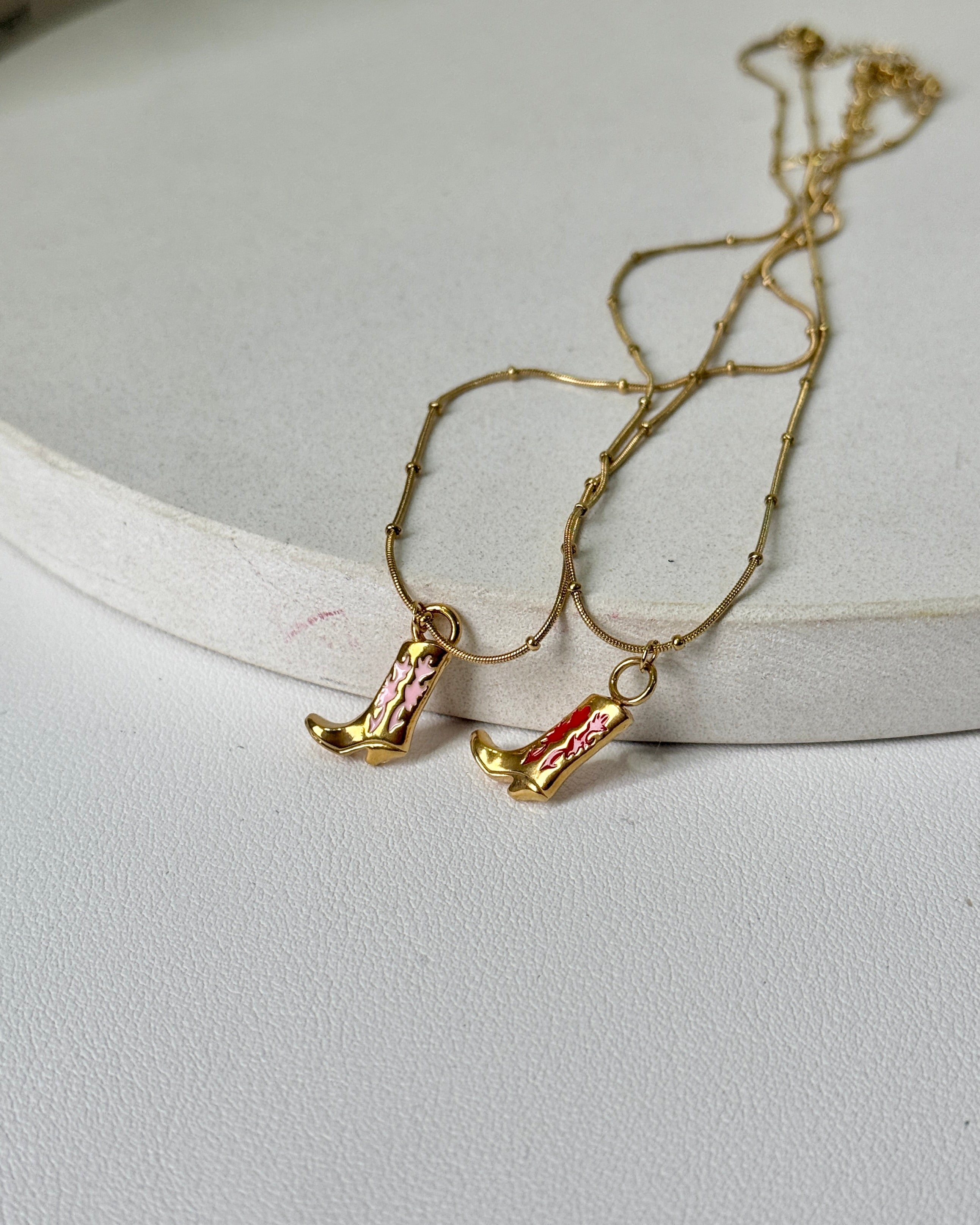 Çelik | Boho Renkli Kovboy Kolye