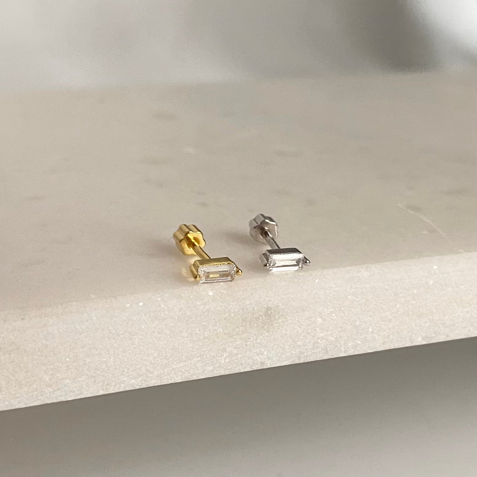 925 Gümüş Baget Piercing (tek adet)