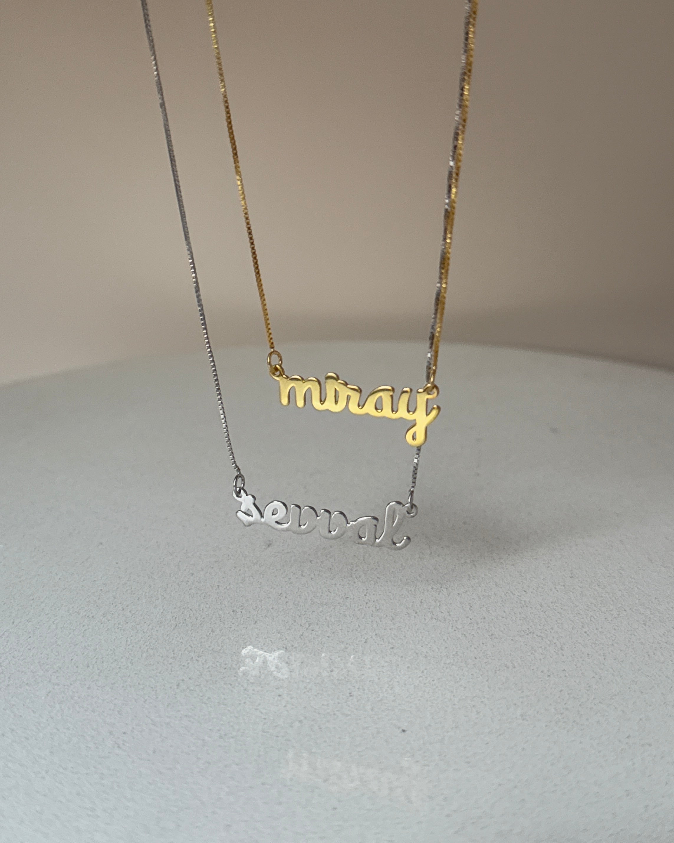 925 | Minimal İsim Kolye