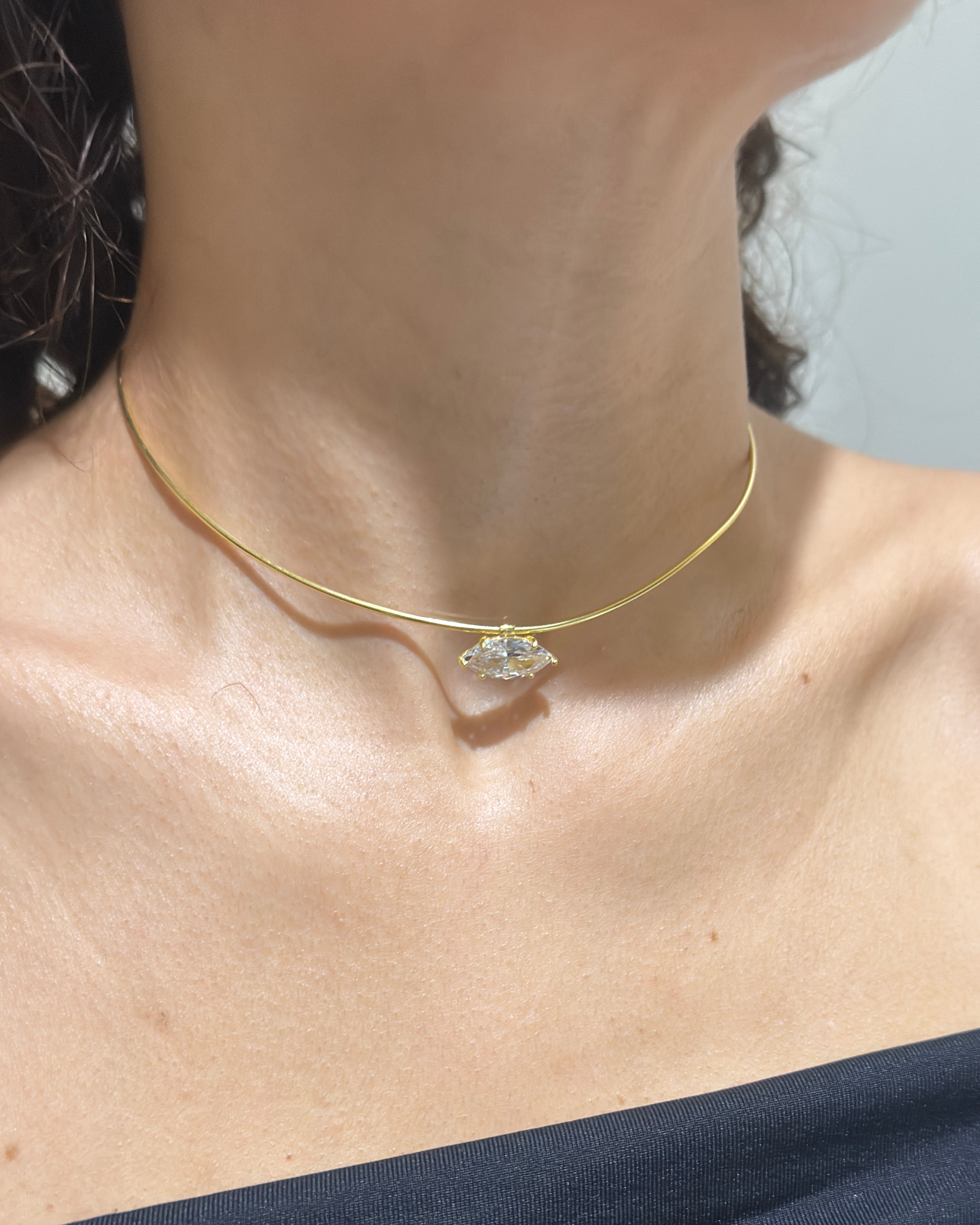 925 | Markiz Choker Kolye