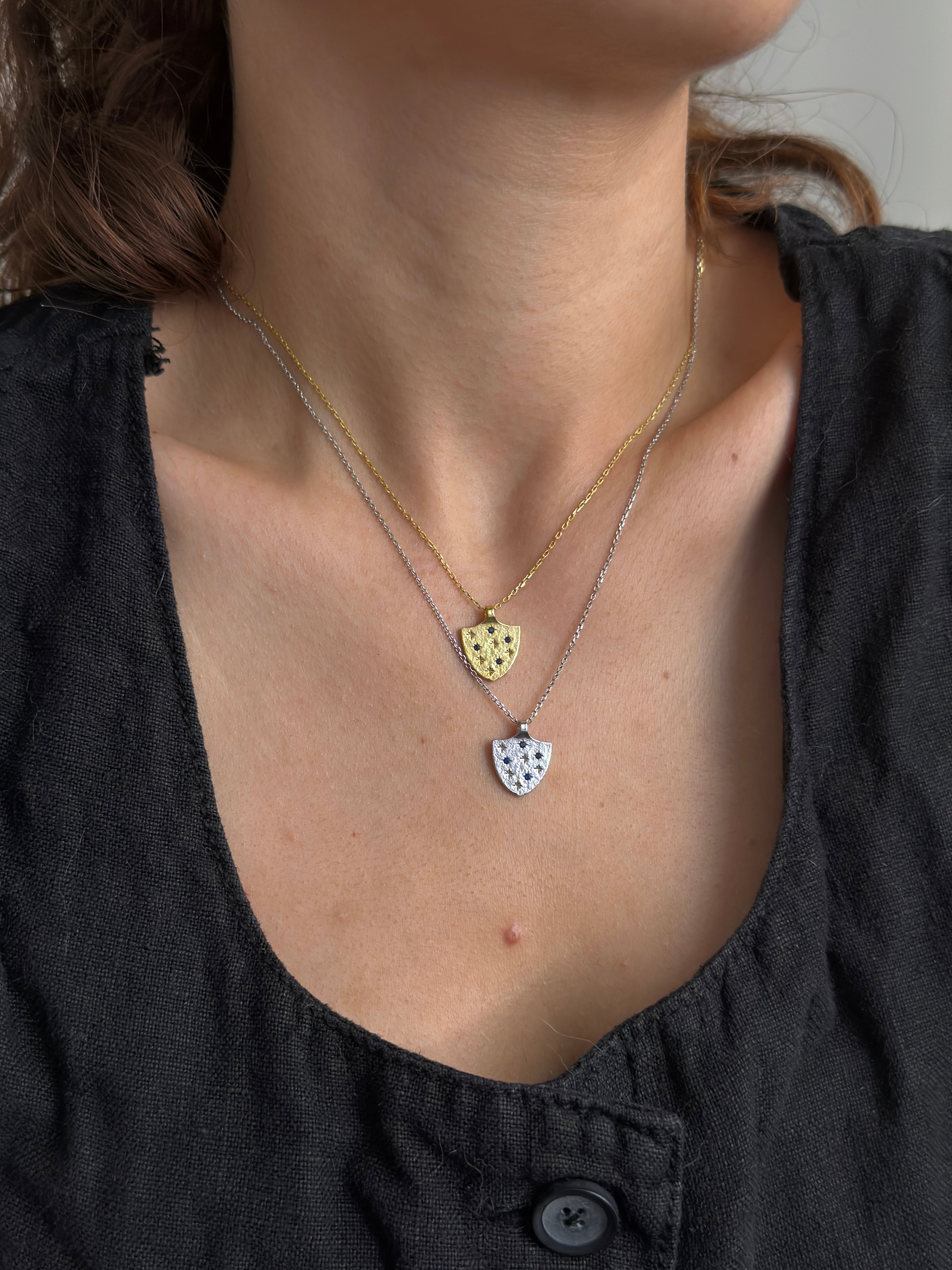 925 | Yıldız Kalkan Kolye