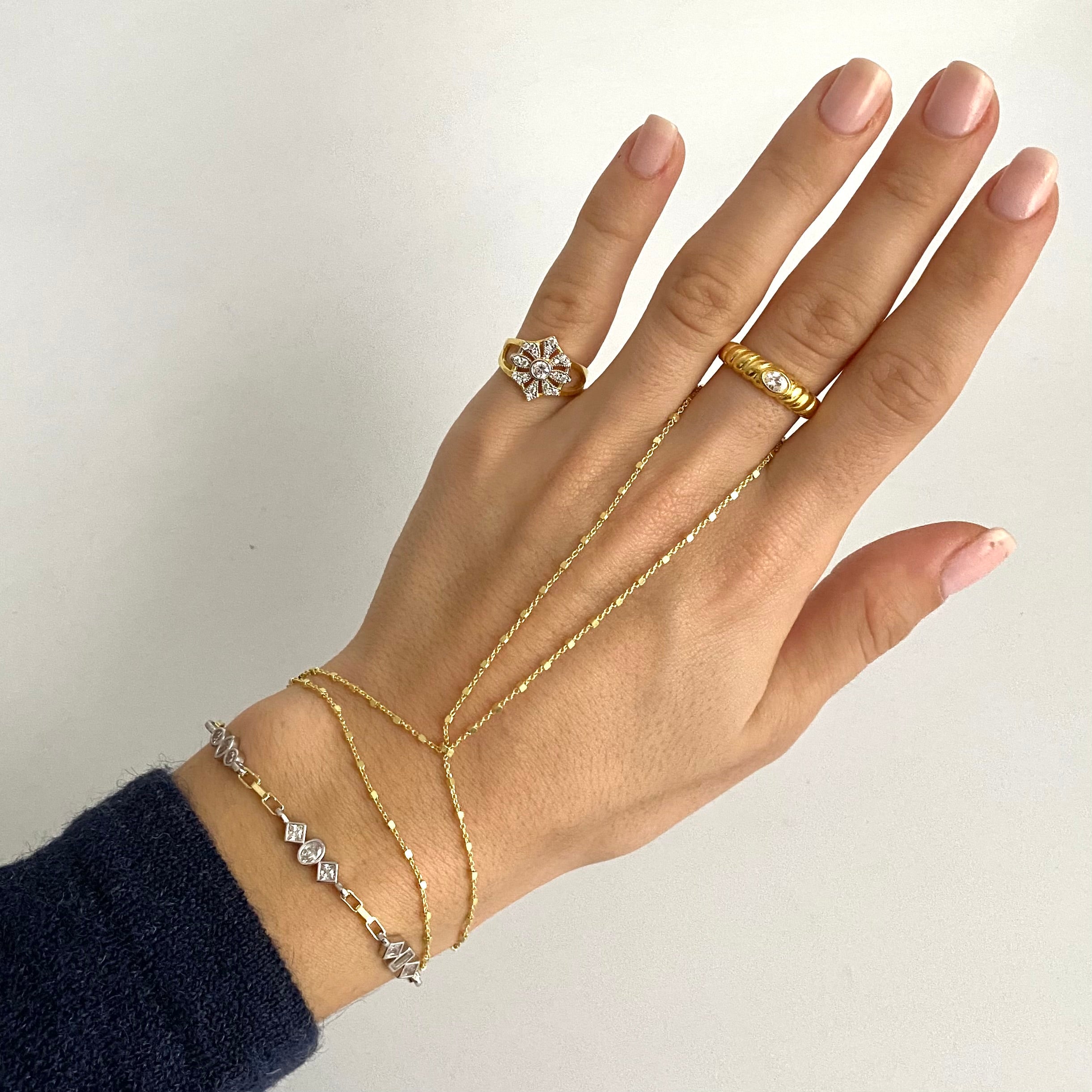 925 Ayar Gümüş Basic Top Zincir Şahmeran