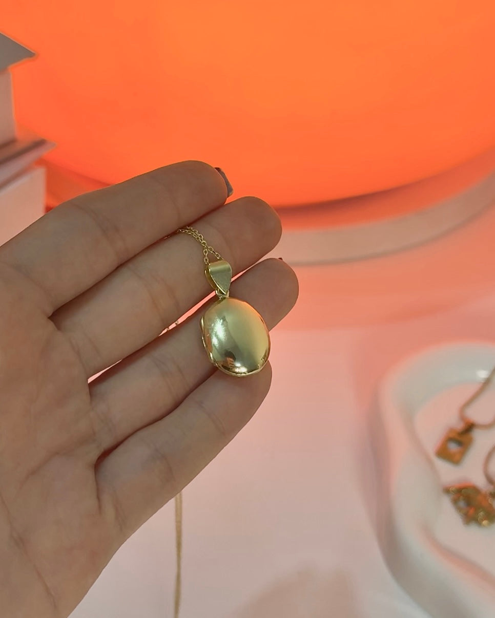 925 | Kapaklı Resim Anı Kolyesi