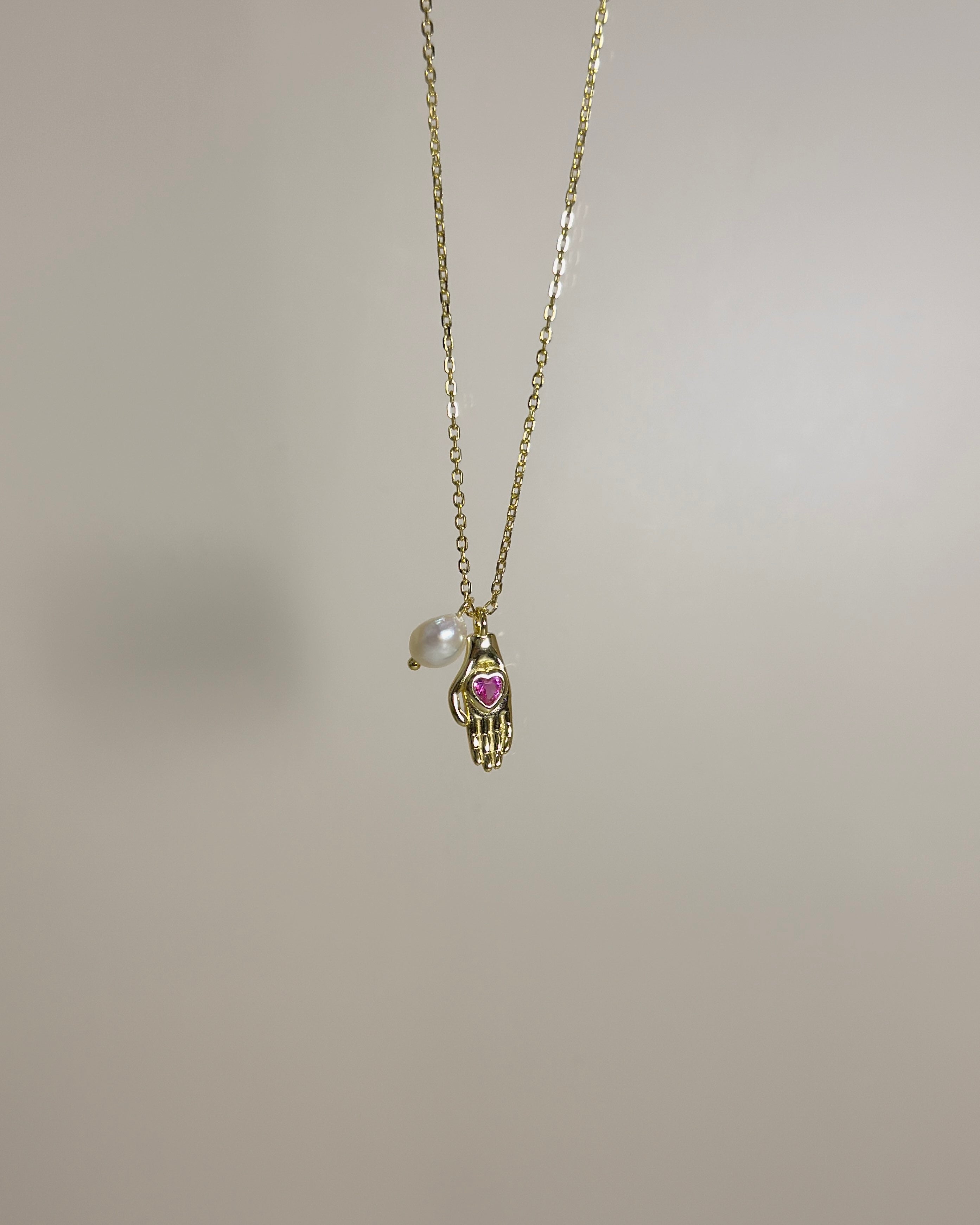 925 | İnci Boho El Kolye