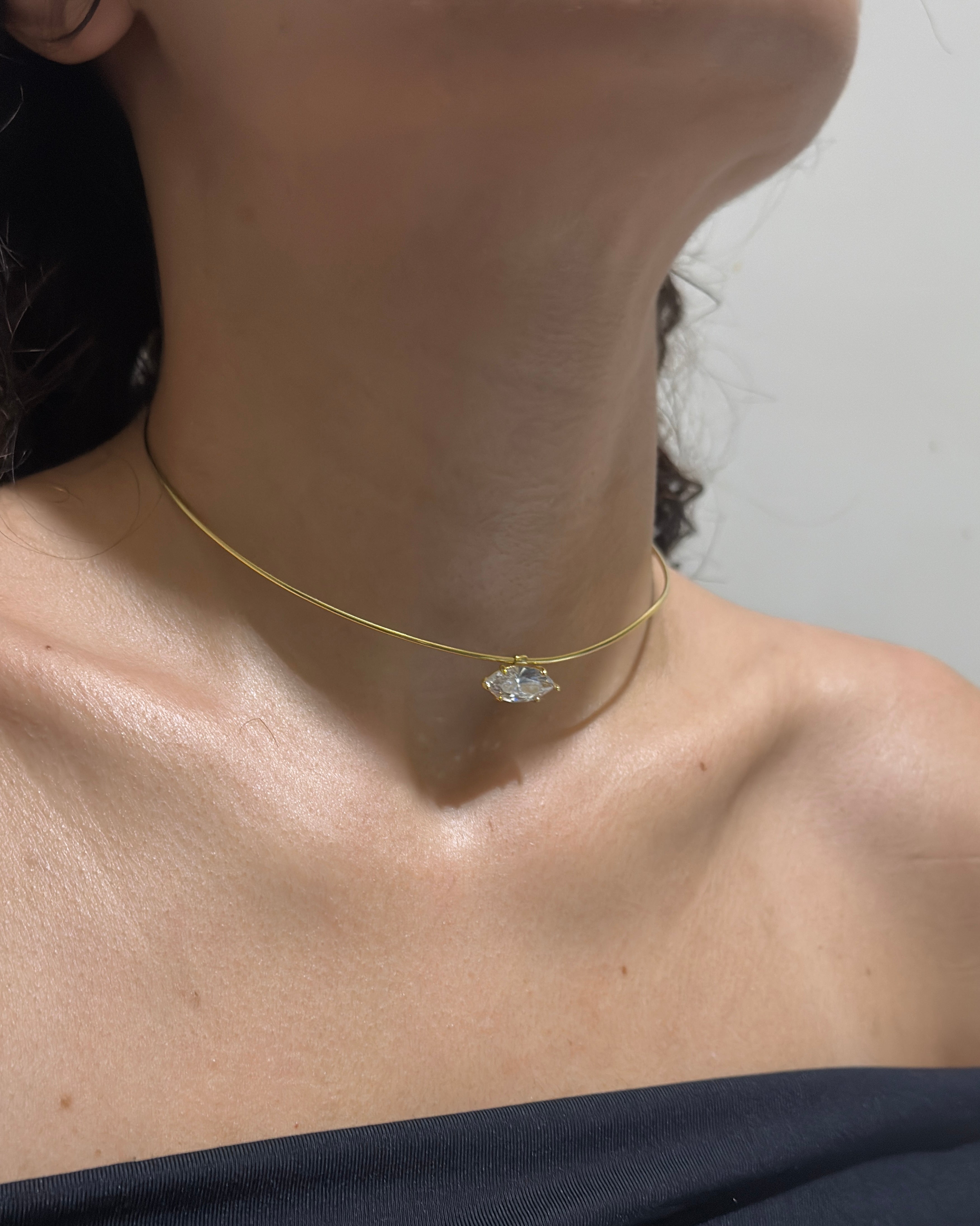 925 | Markiz Choker Kolye