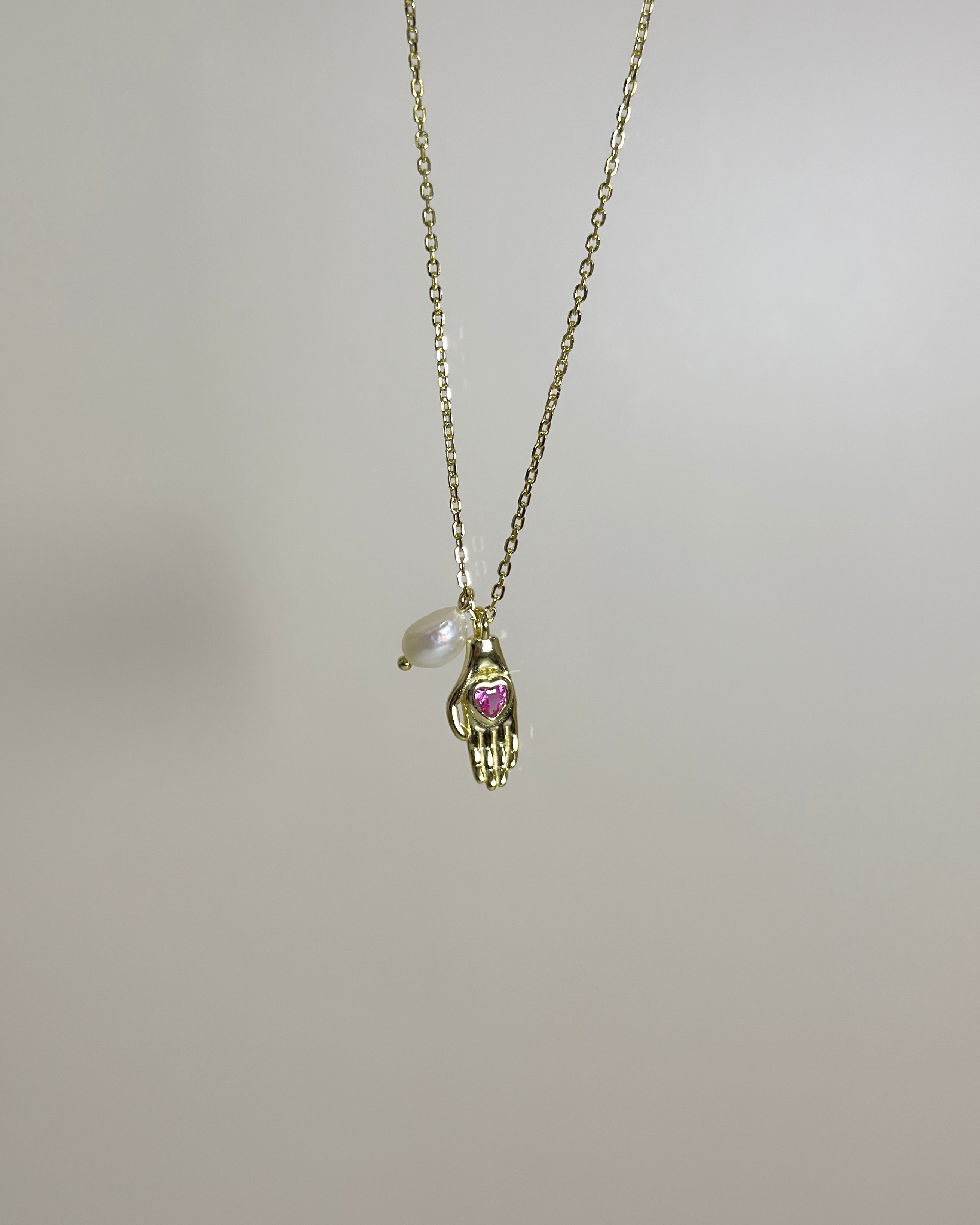 925 | İnci Boho El Kolye