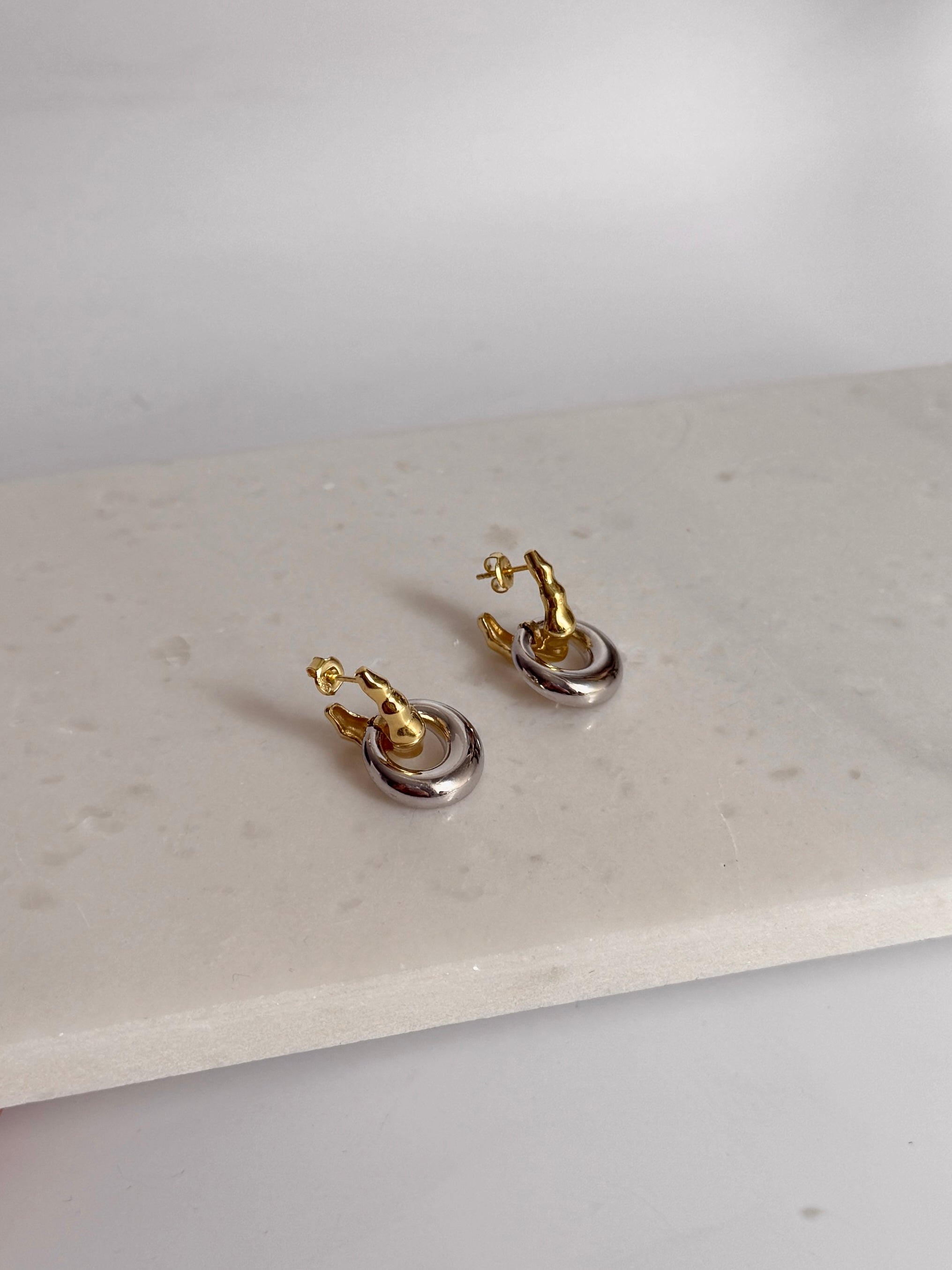 925 Gümüş Leyla Küpe