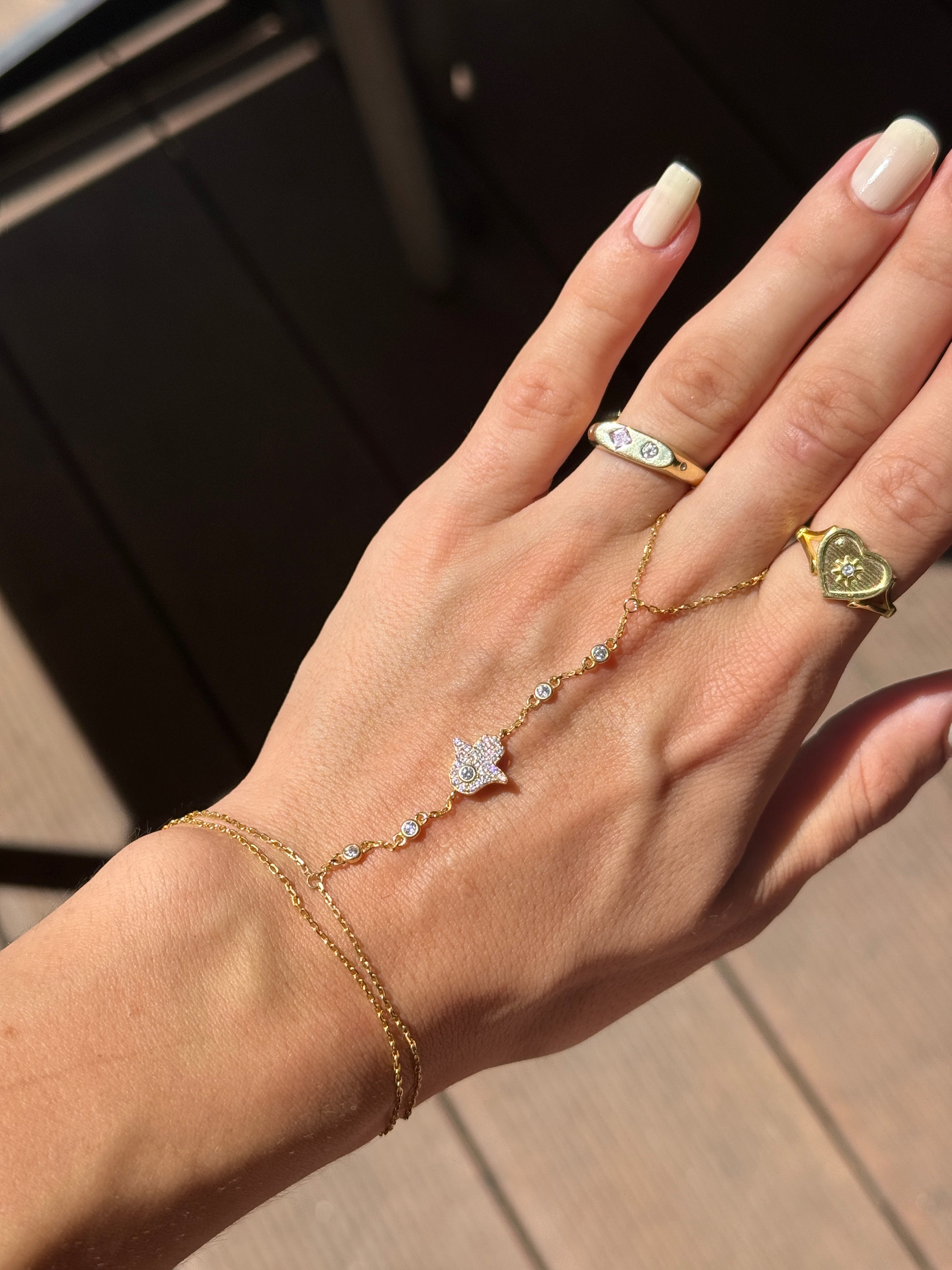 925 | Taşlı Hamsa Şahmeran