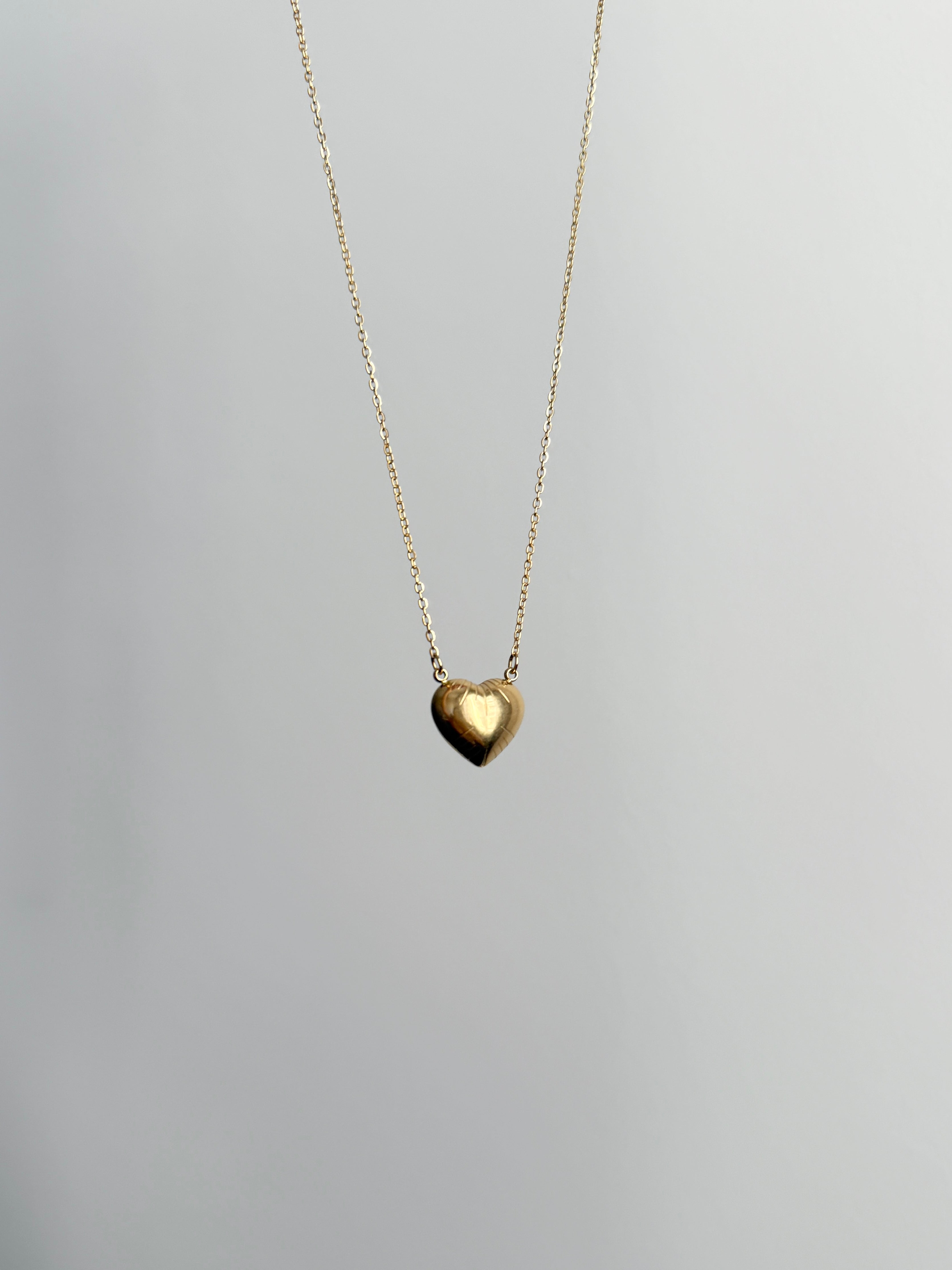 Çelik Bombe Kalp Kolye