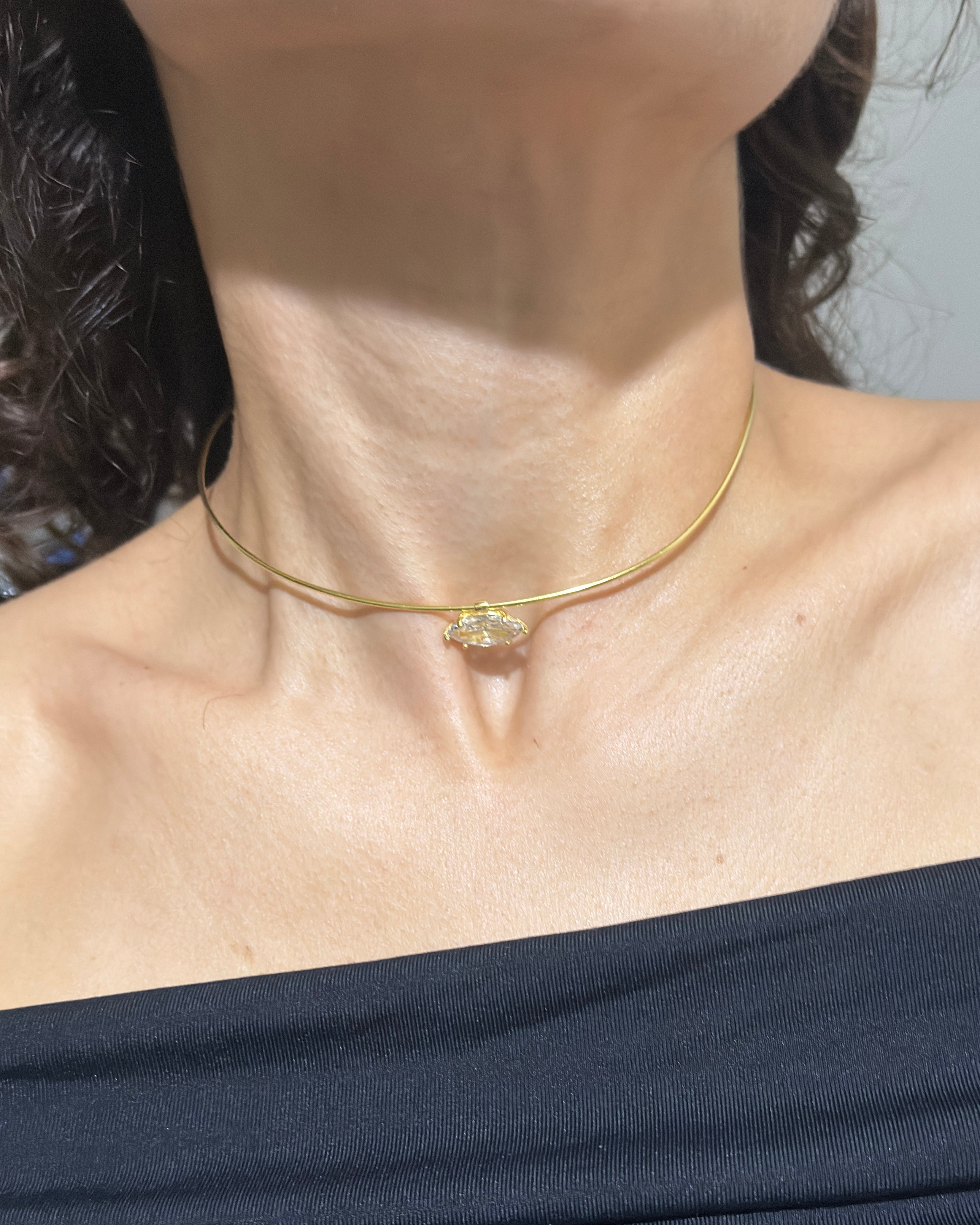 925 | Markiz Choker Kolye