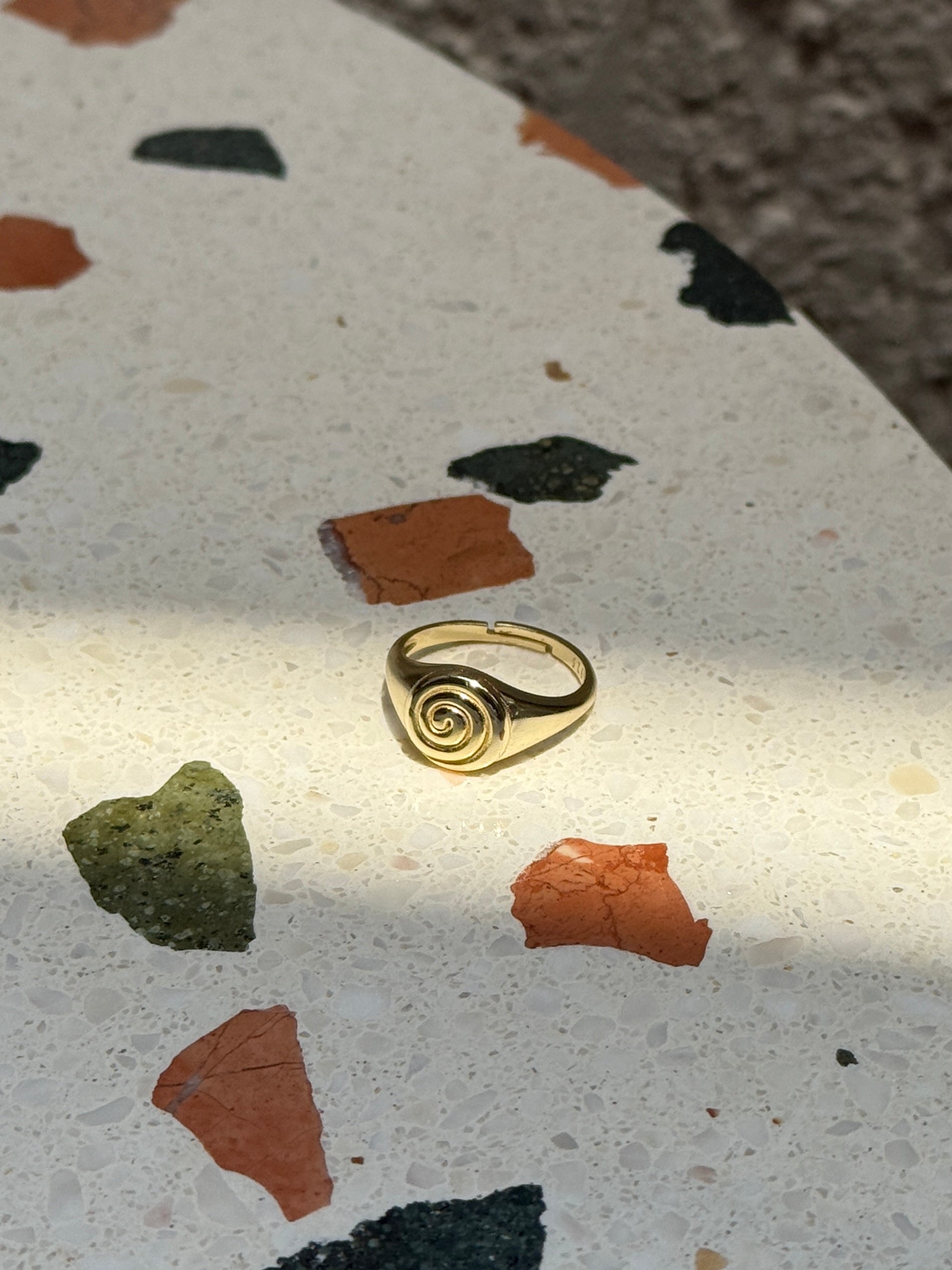 925 Gümüş Spiral Yüzük