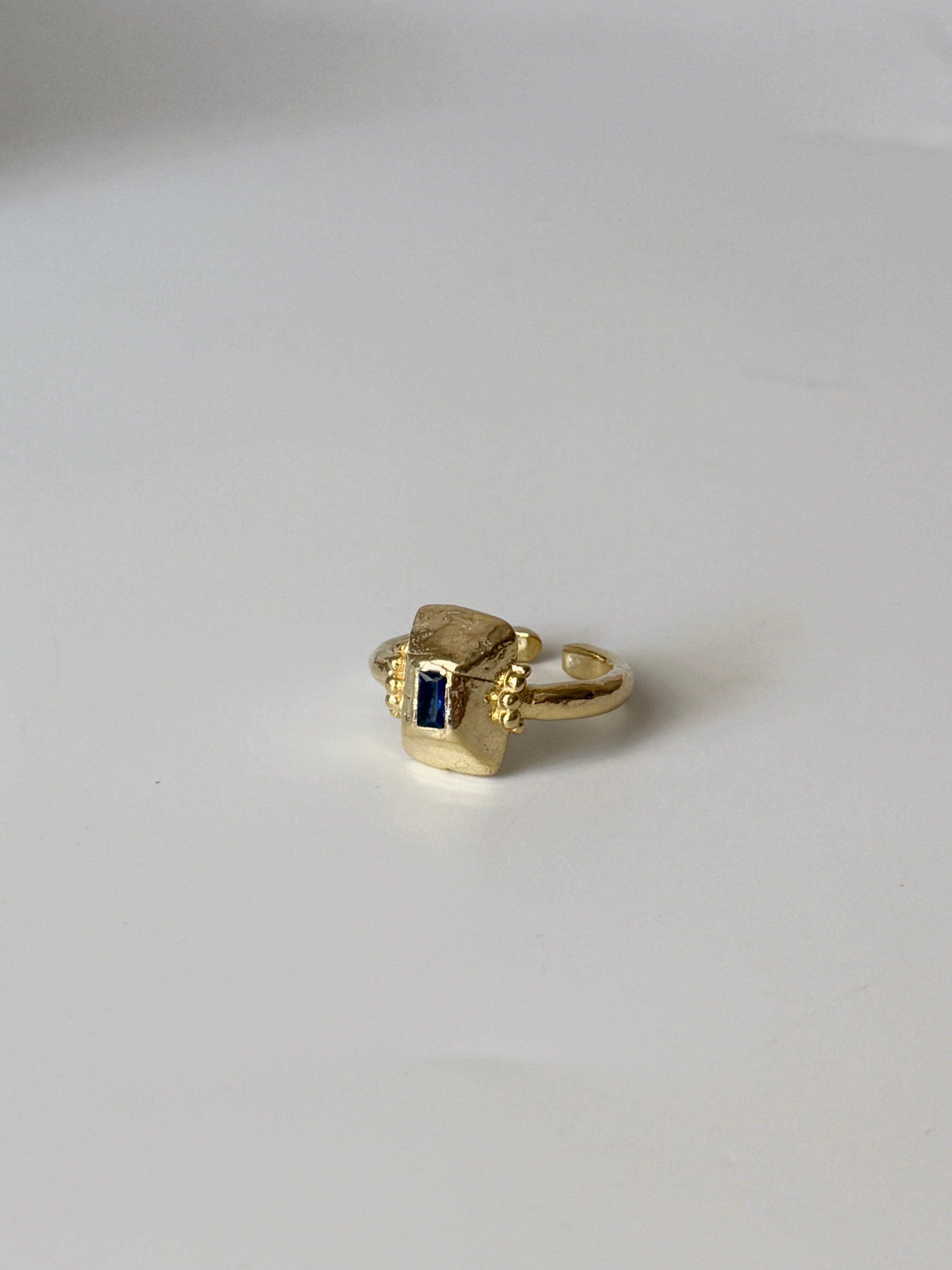 925 | El Yapımı Dörtgen Yüzük