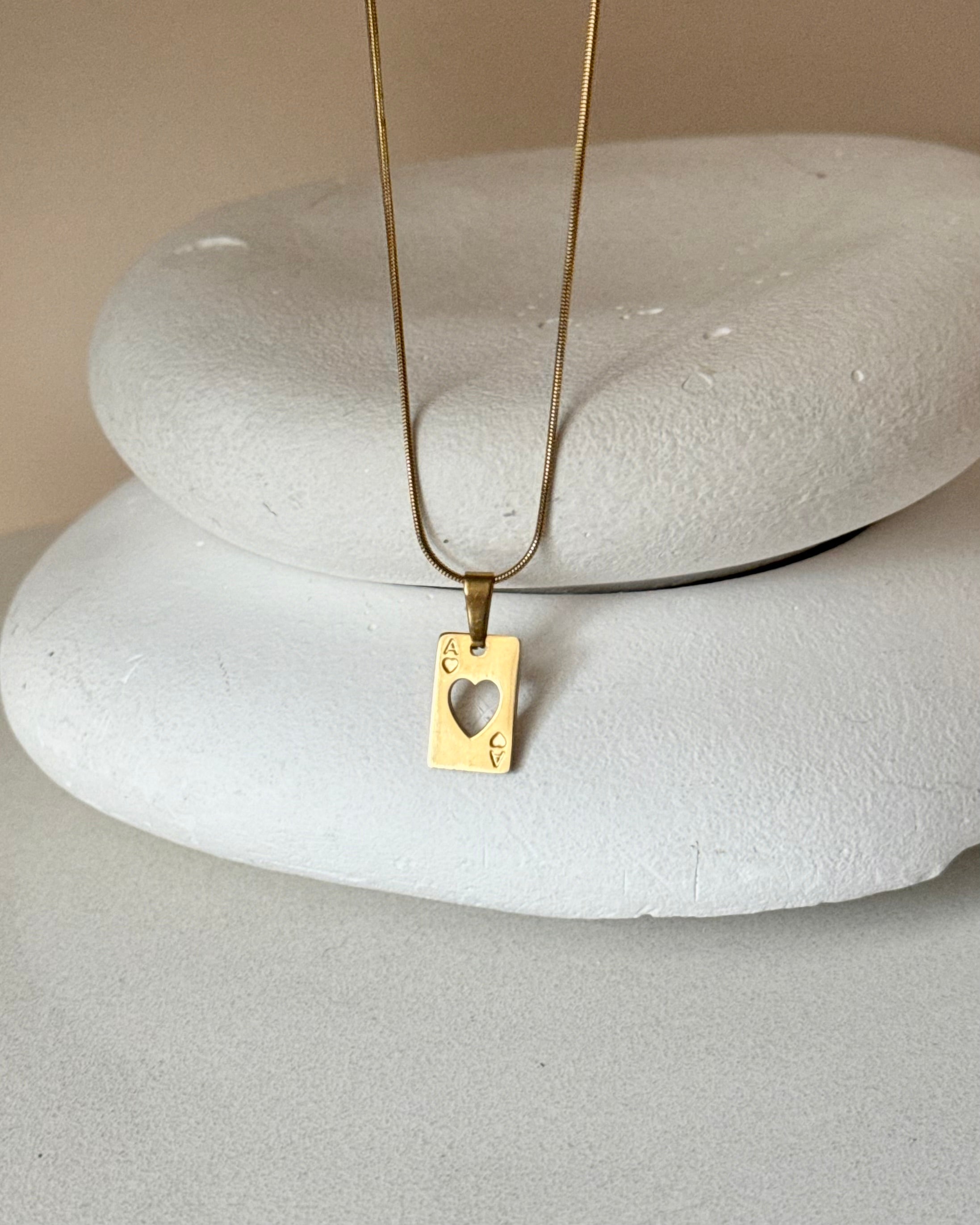 Çelik | As Kart Kolye