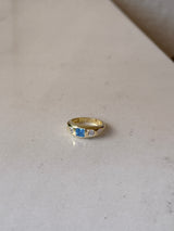 925 Gümüş Bombe Renkli Yüzük