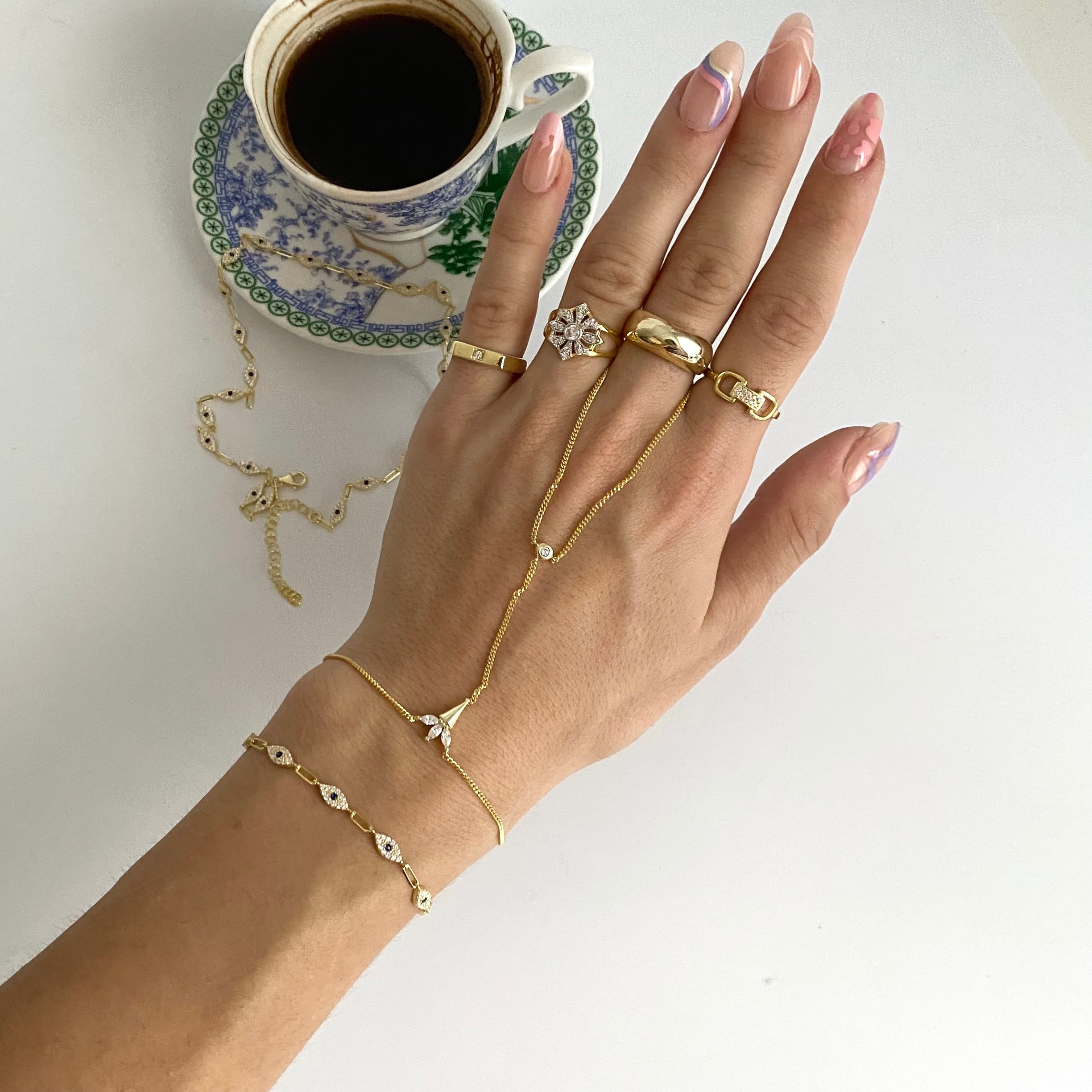 925 Ayar Gümüş Minimal Halat Yüzük