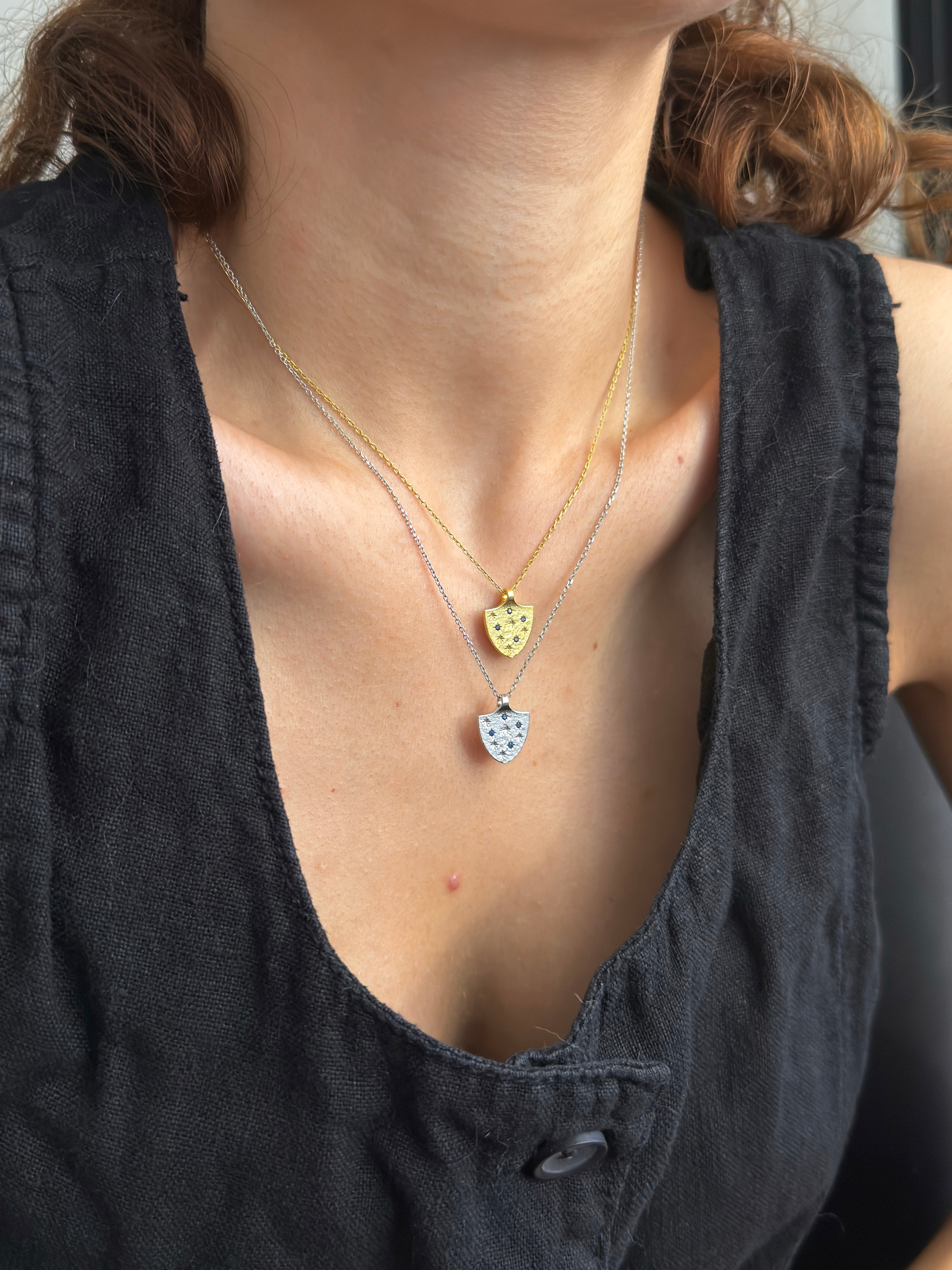 925 | Yıldız Kalkan Kolye