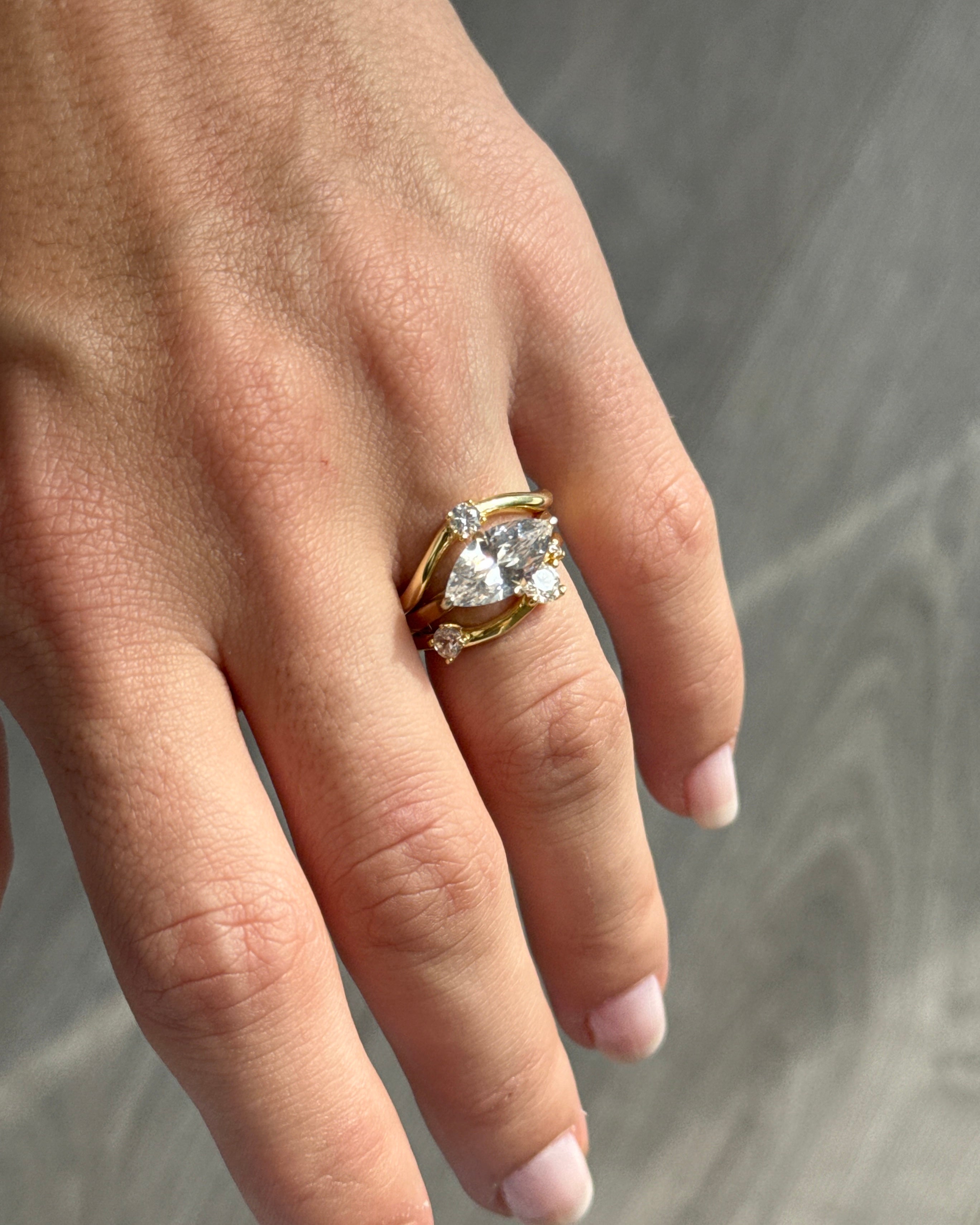 925 | Üçlü Tektaş Set Yüzük