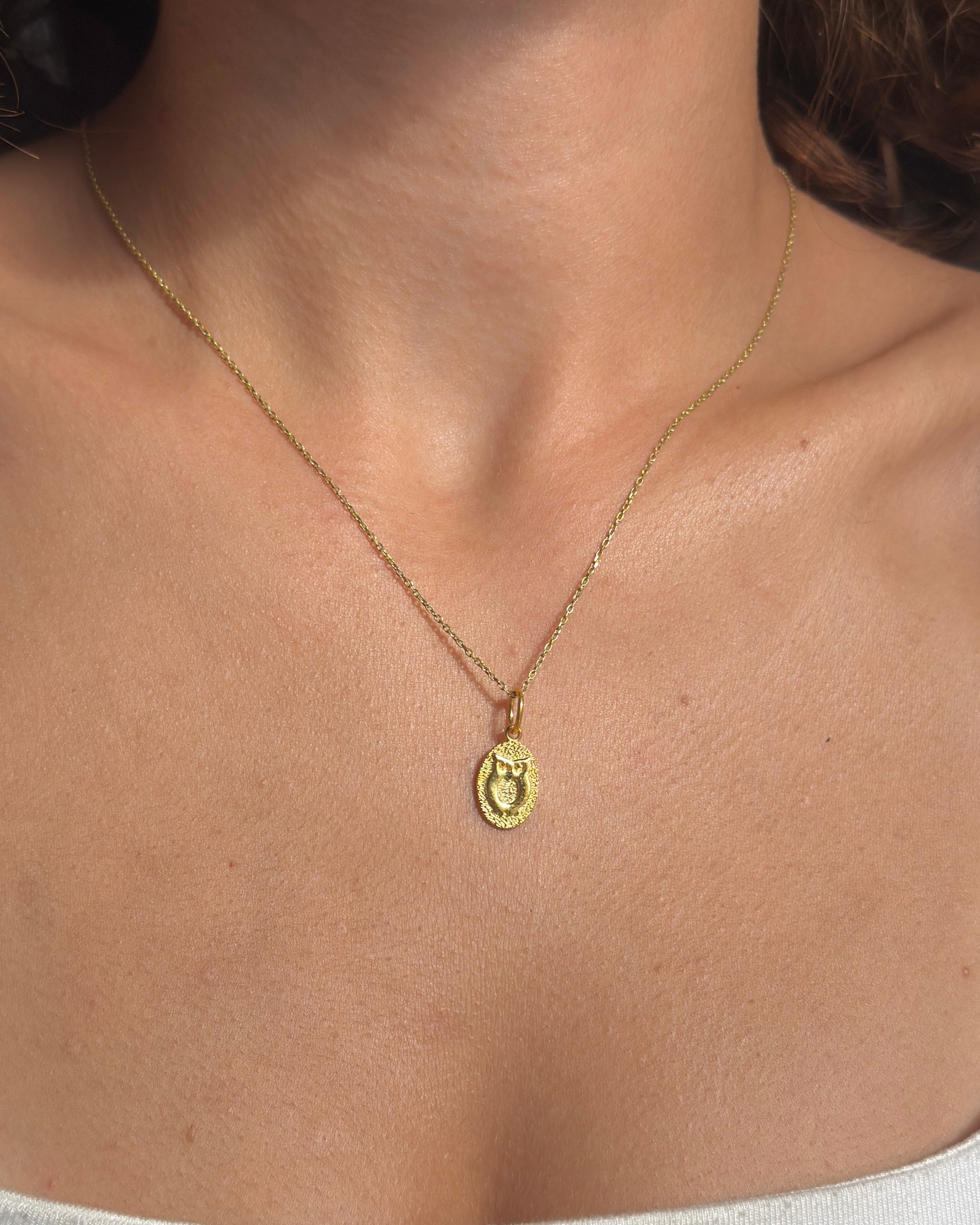 925 | Bilge Baykuş Kolye