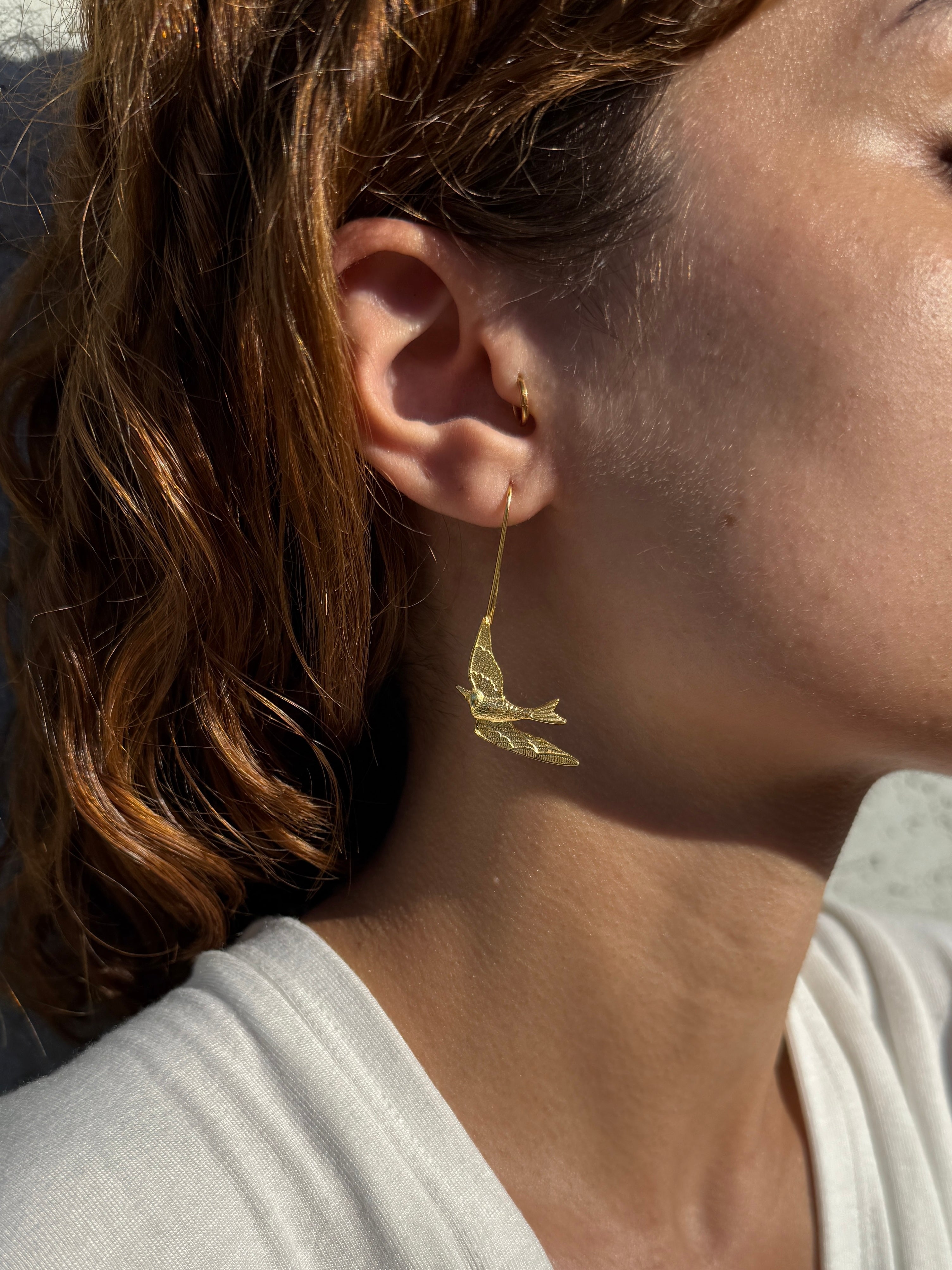 925 | Kuş Uçuşu Küpe