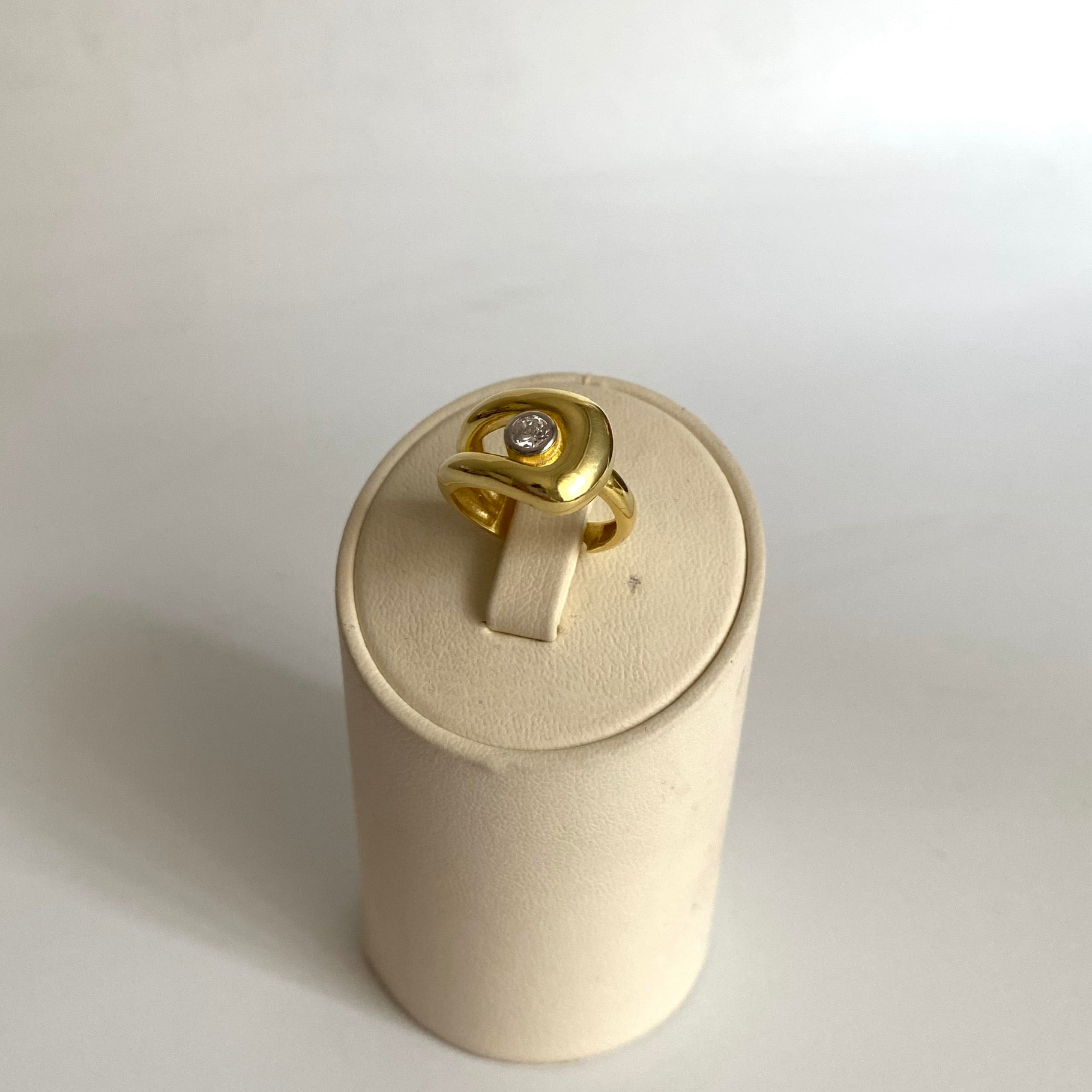 925 Gümüş Taşlı Ivory Yüzük