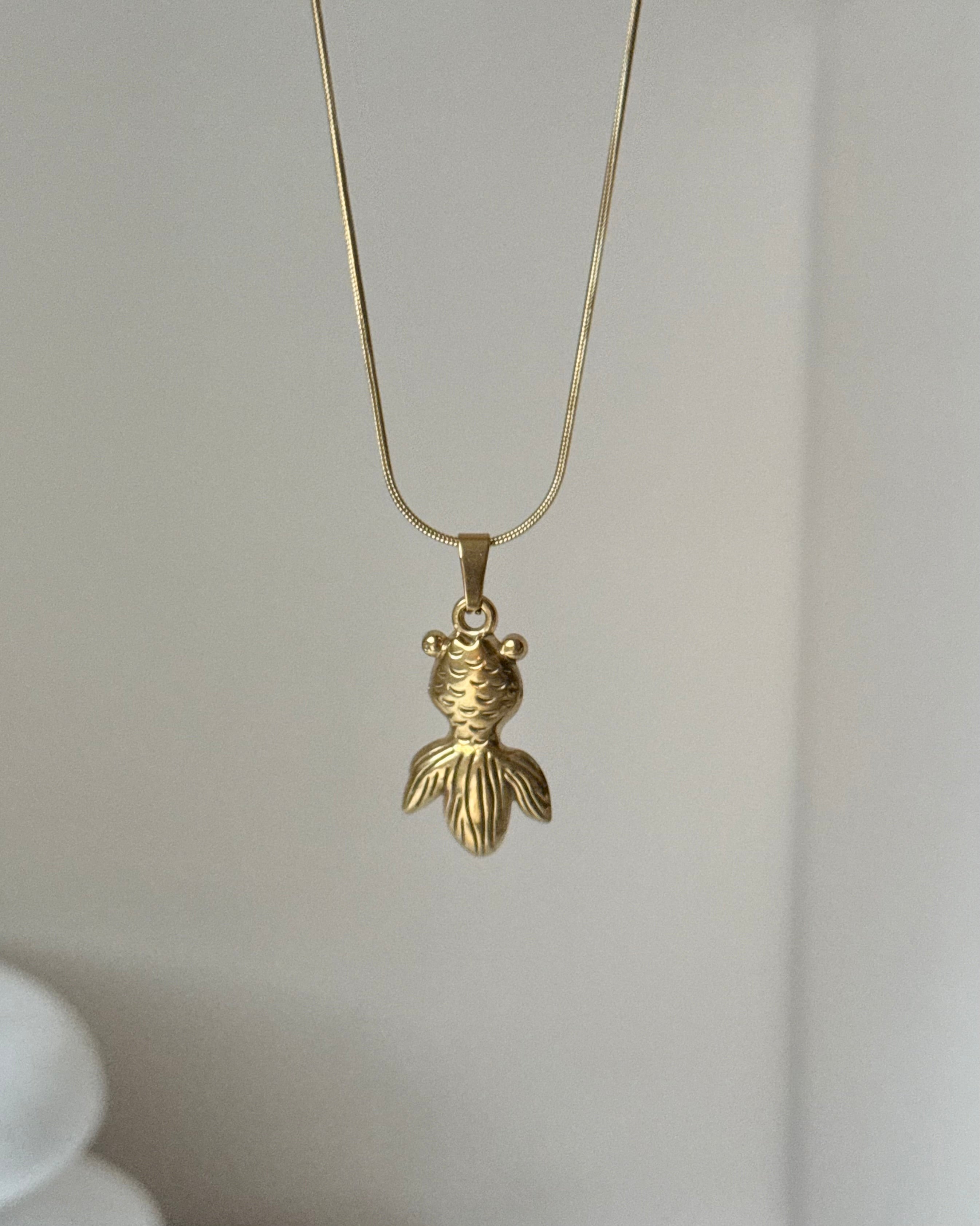 Çelik | Balon Balığı Kolye