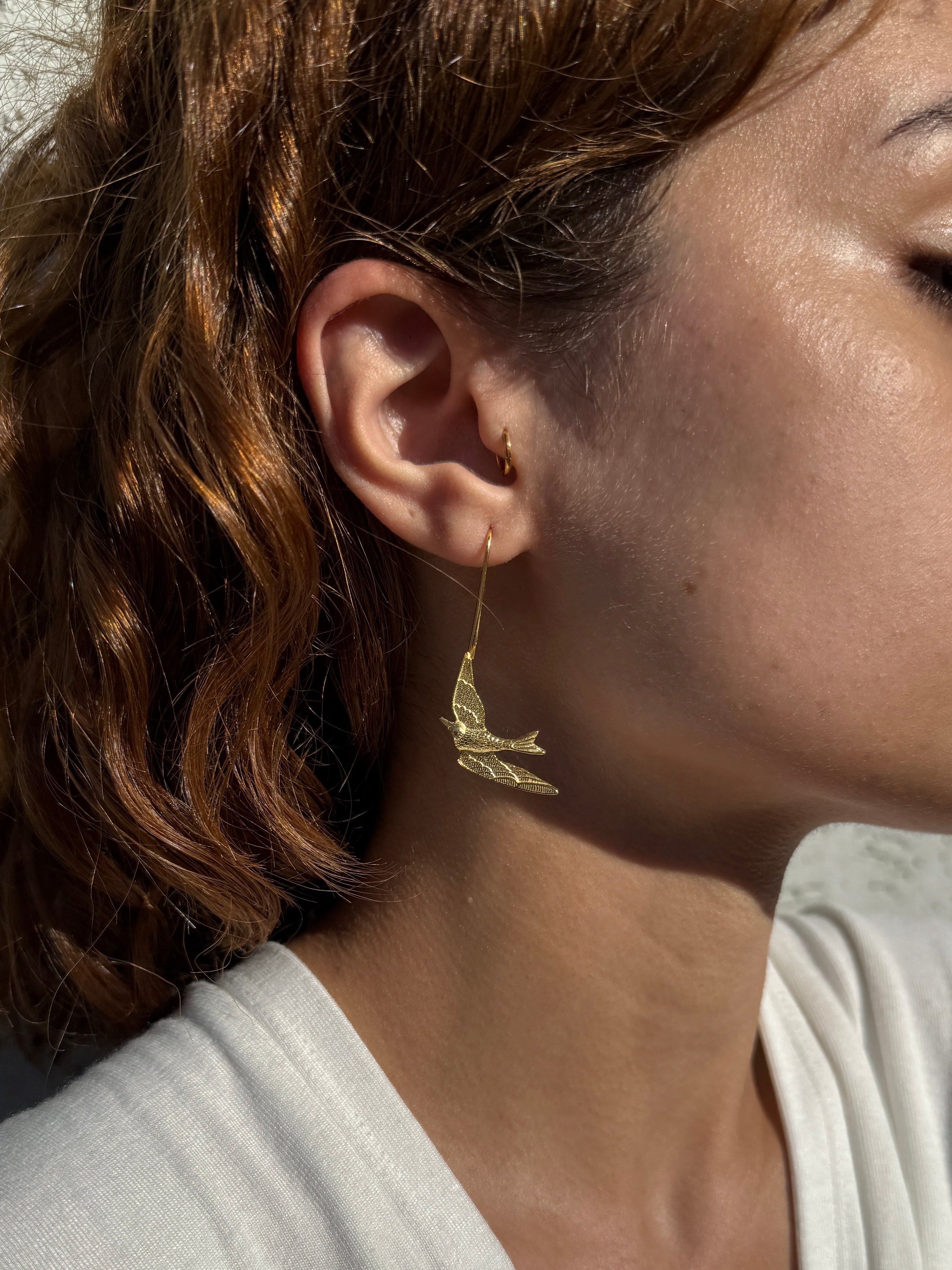 925 | Kuş Uçuşu Küpe