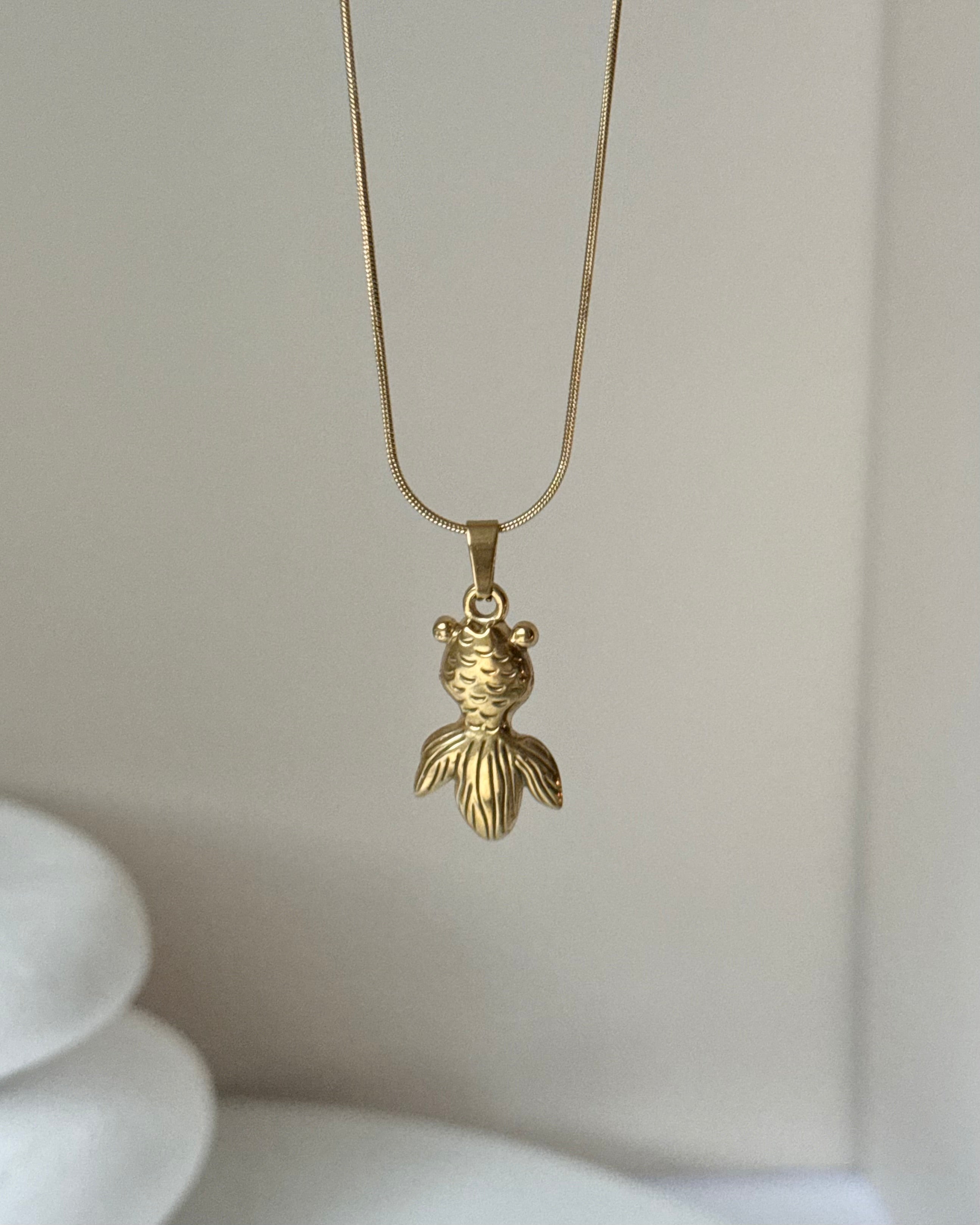 Çelik | Balon Balığı Kolye