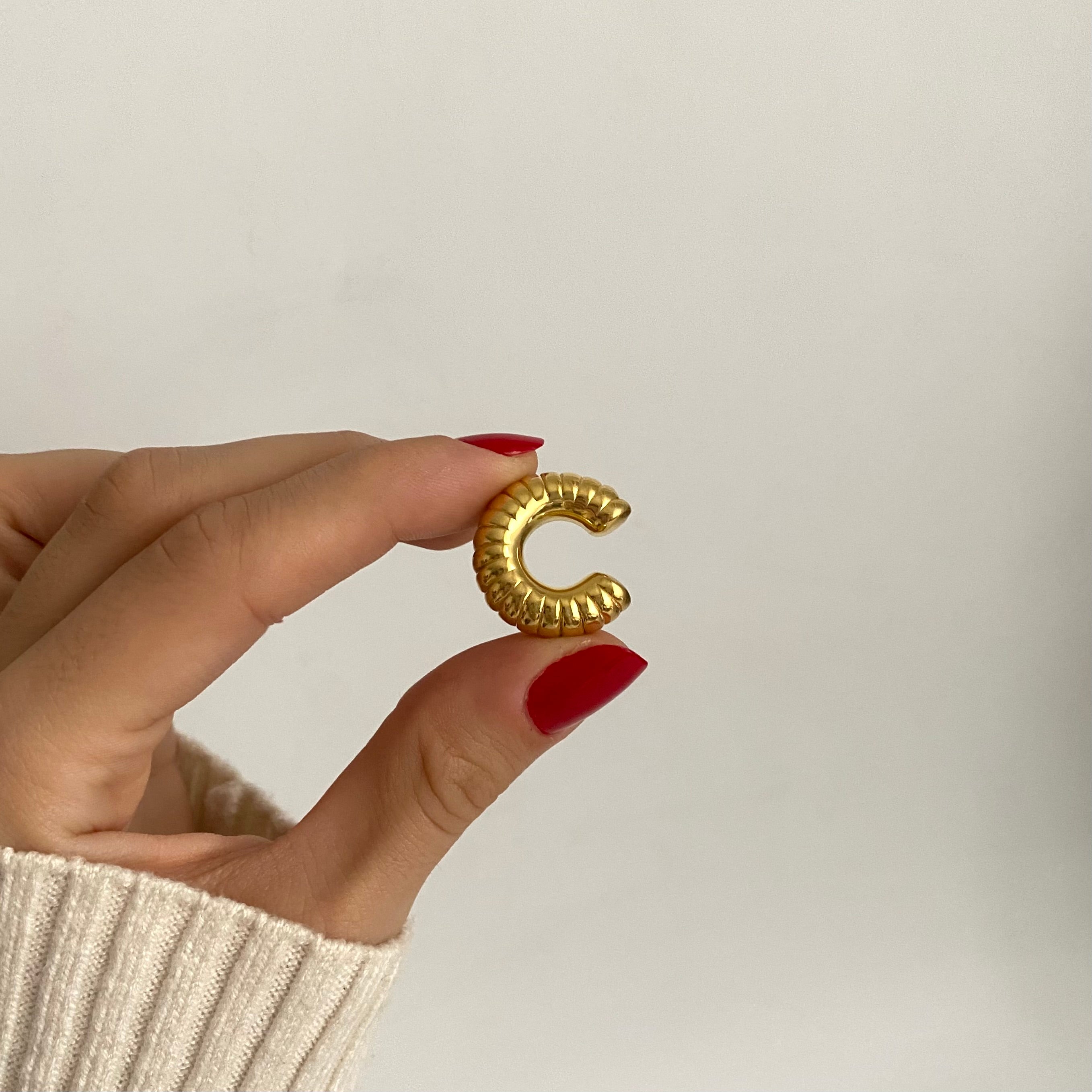 925 Ayar Gümüş Burgu Earcuff (tek adet)