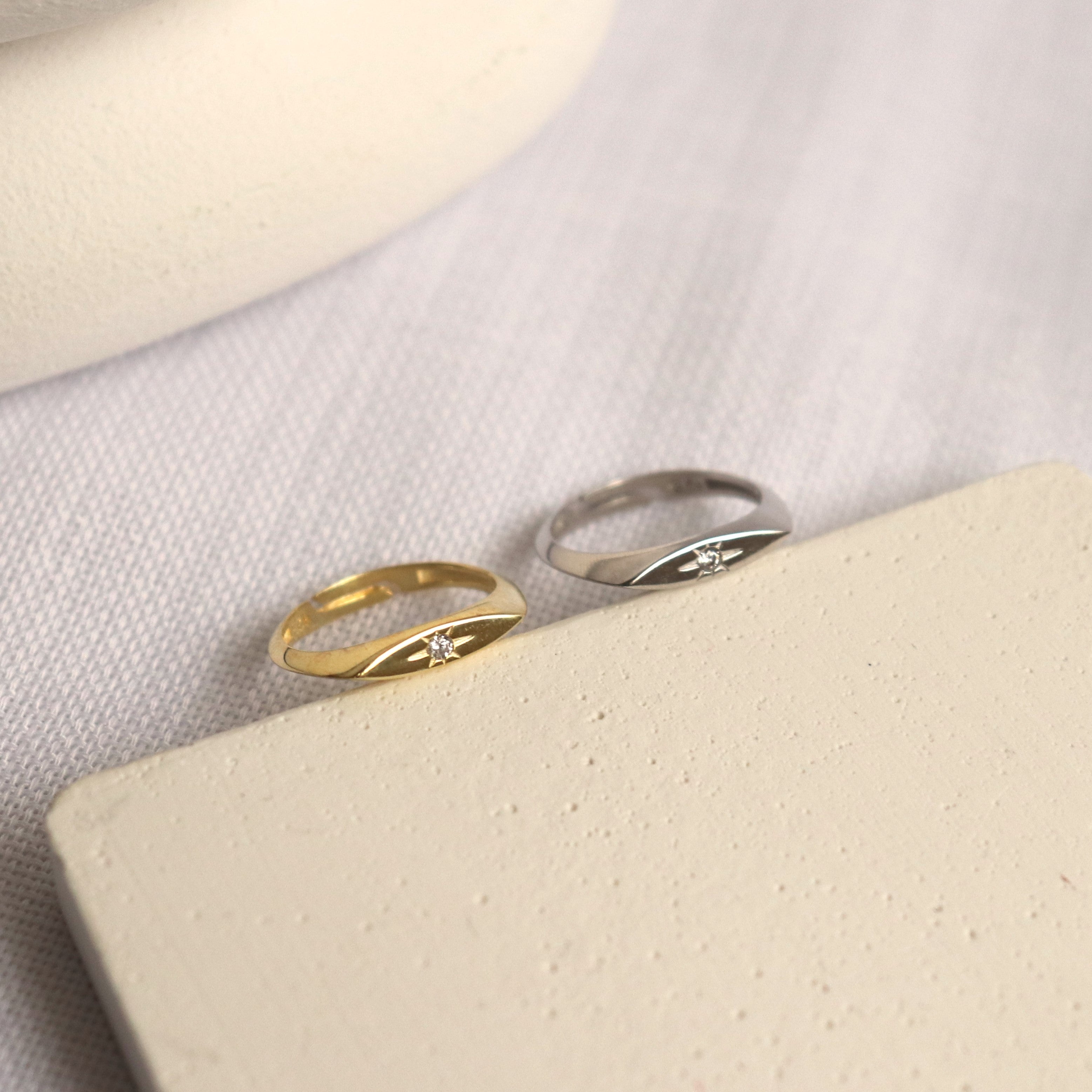 925 Ayar Gümüş | Kuzey Yıldız Yüzük