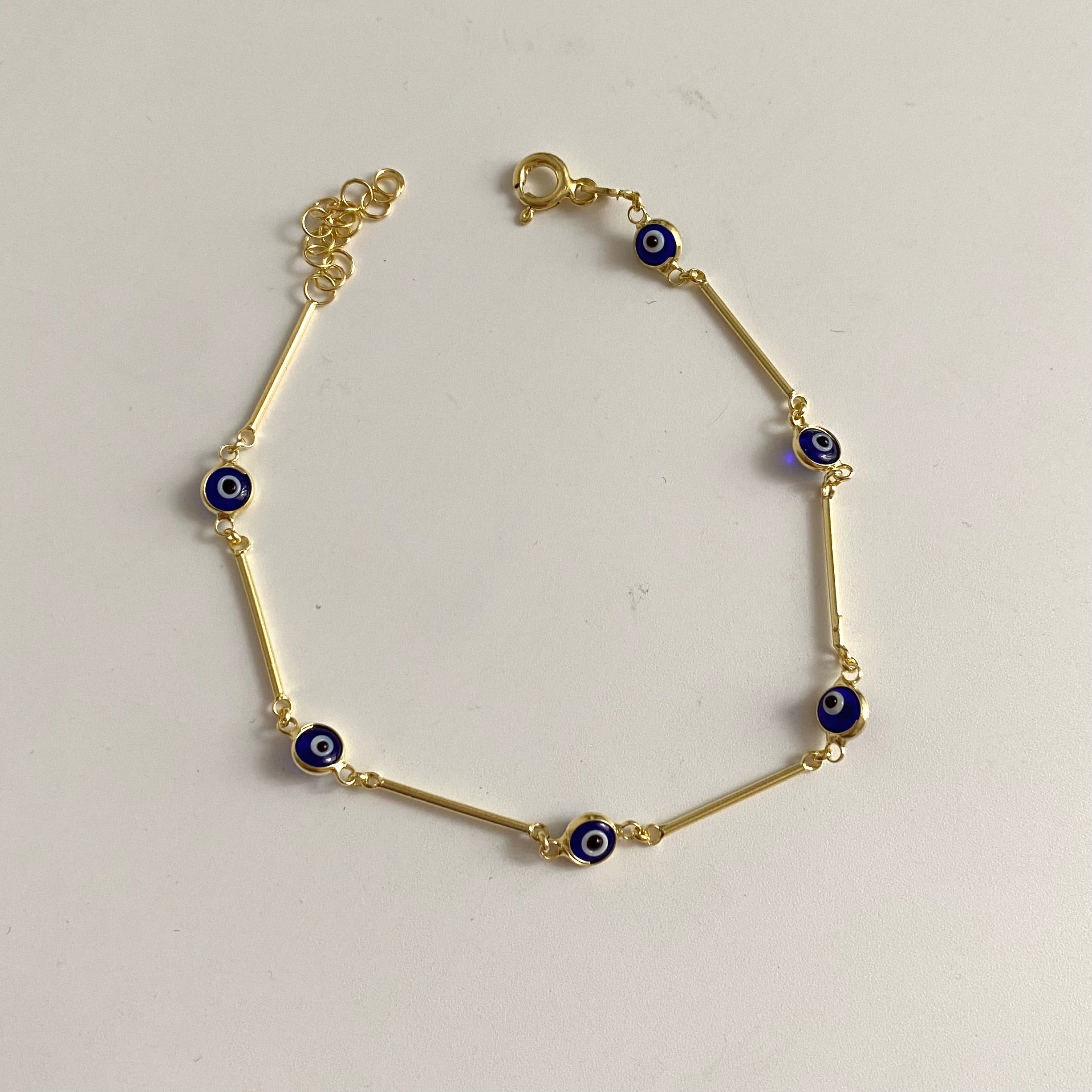 925 Gümüş Nazar Çubuk Bileklik