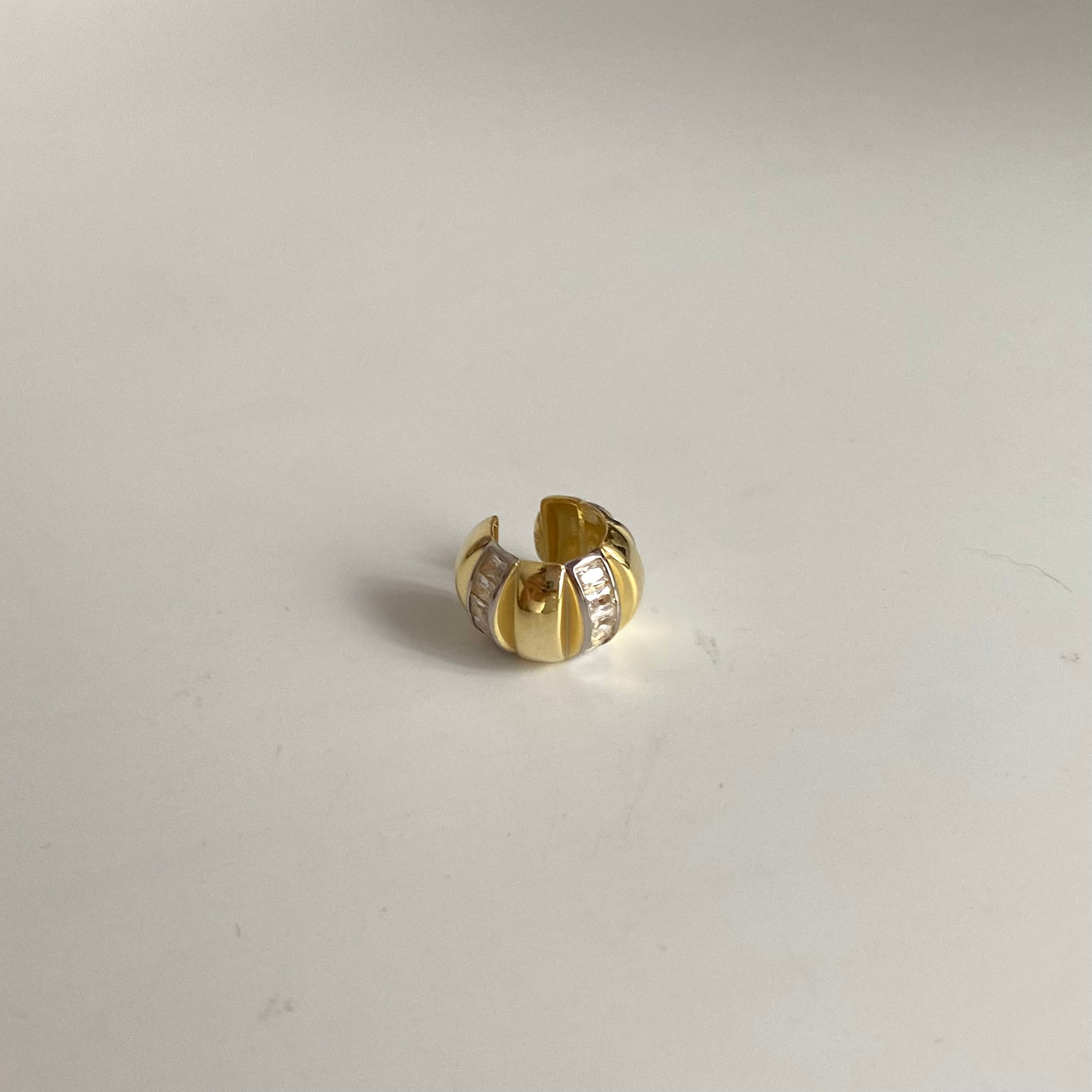 925 Gümüş Baget Tombul Earcuff ( Adet)