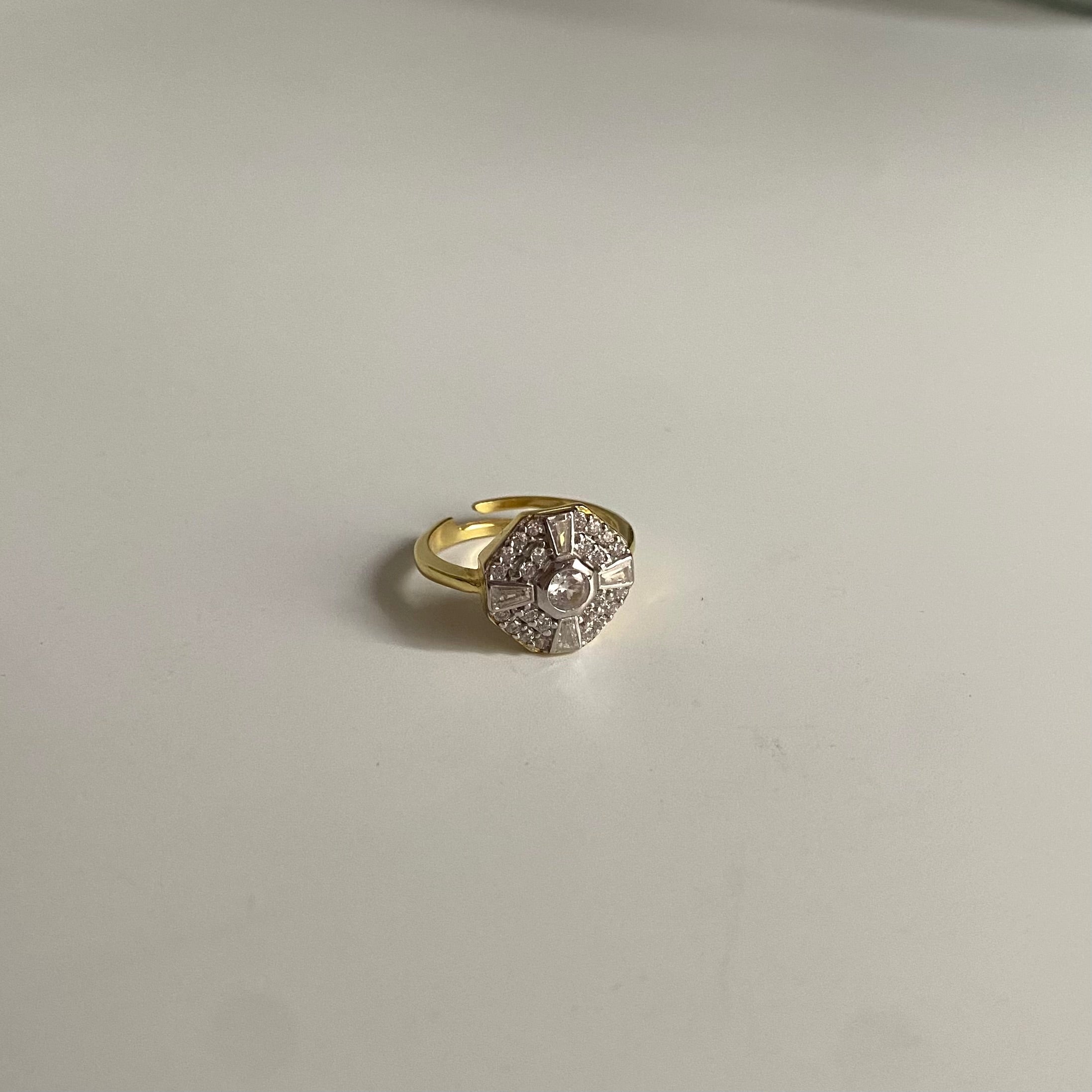 925 Gümüş Diana Serçe Parmak Yüzüğü / Yüzük