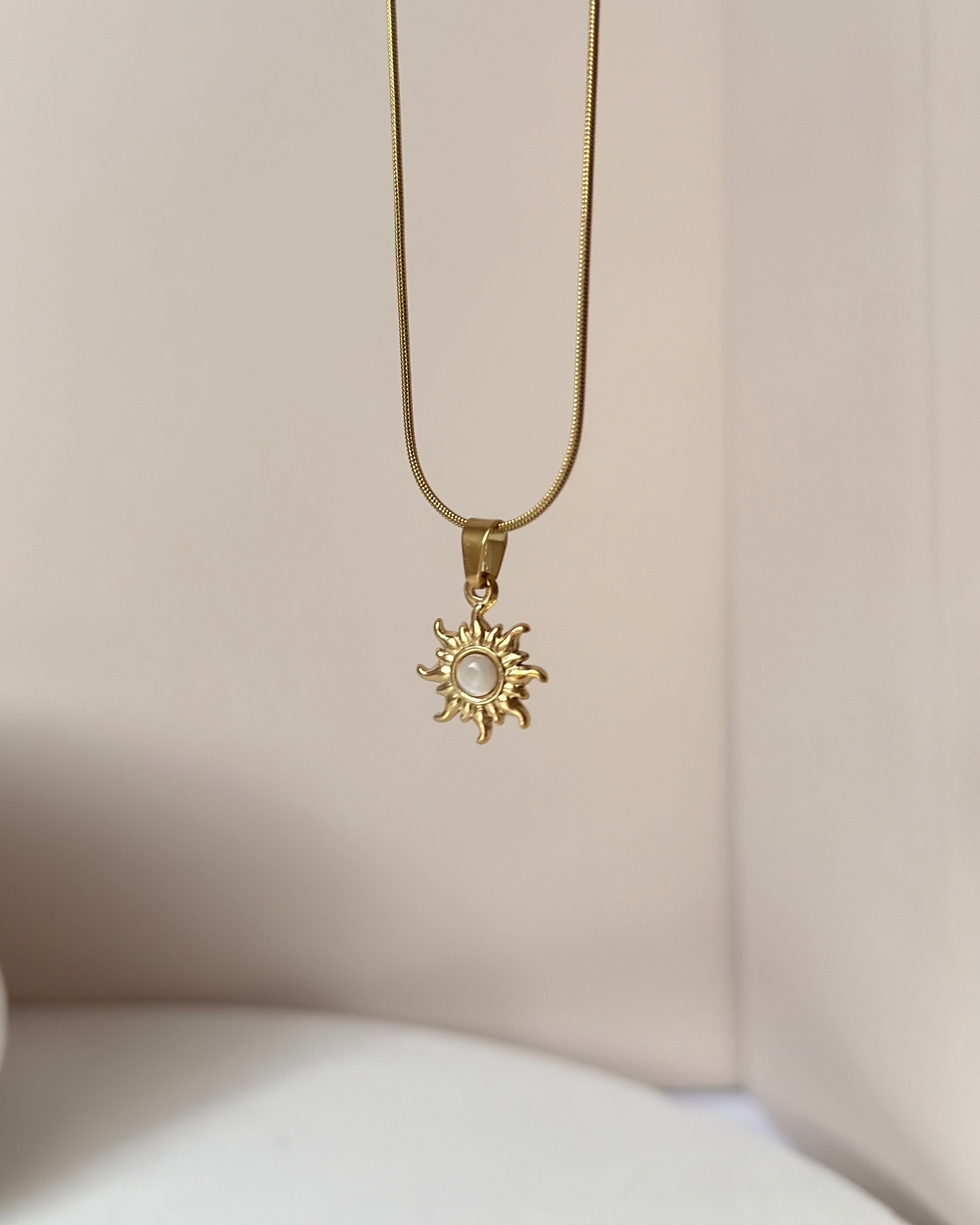 Çelik | Mini Güneş Kolye