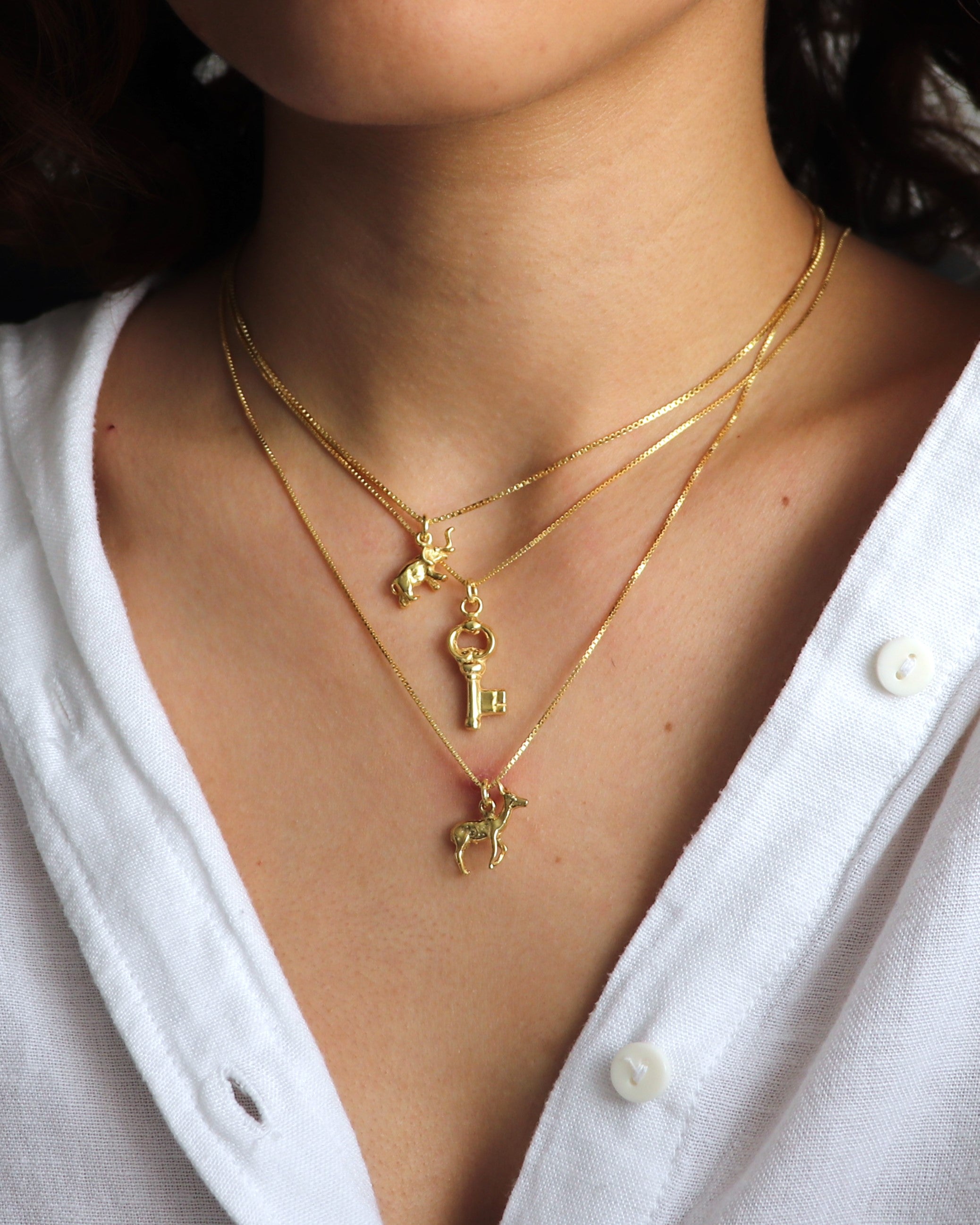 925 | Fil Charm Kolye