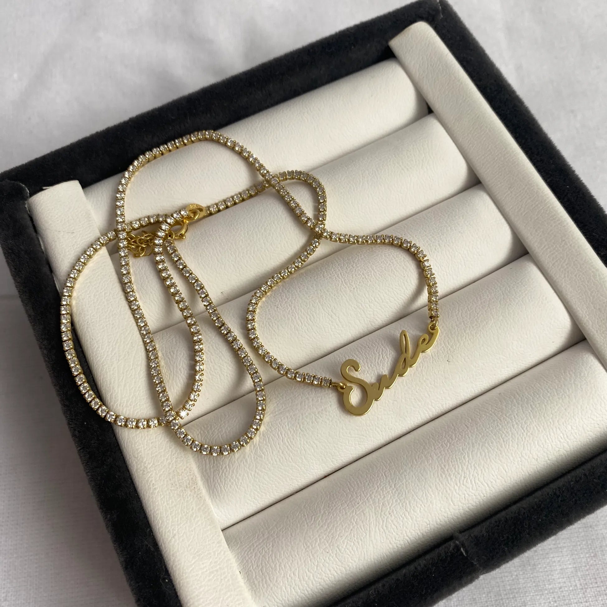 925 Ayar Gümüş | Su Yolu İsim Kolye