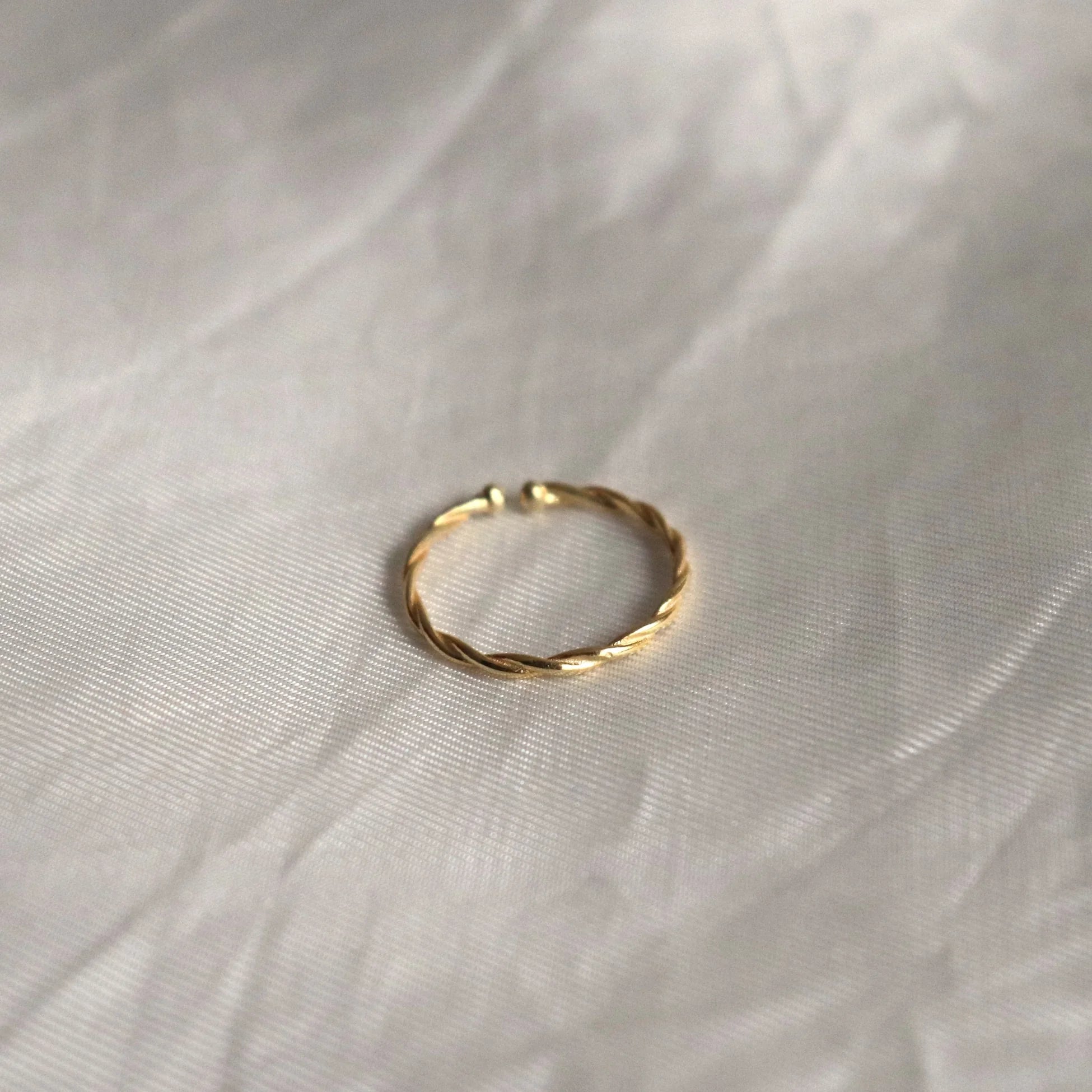 925 Ayar Gümüş | İnce Hayalet Burgu Yüzük