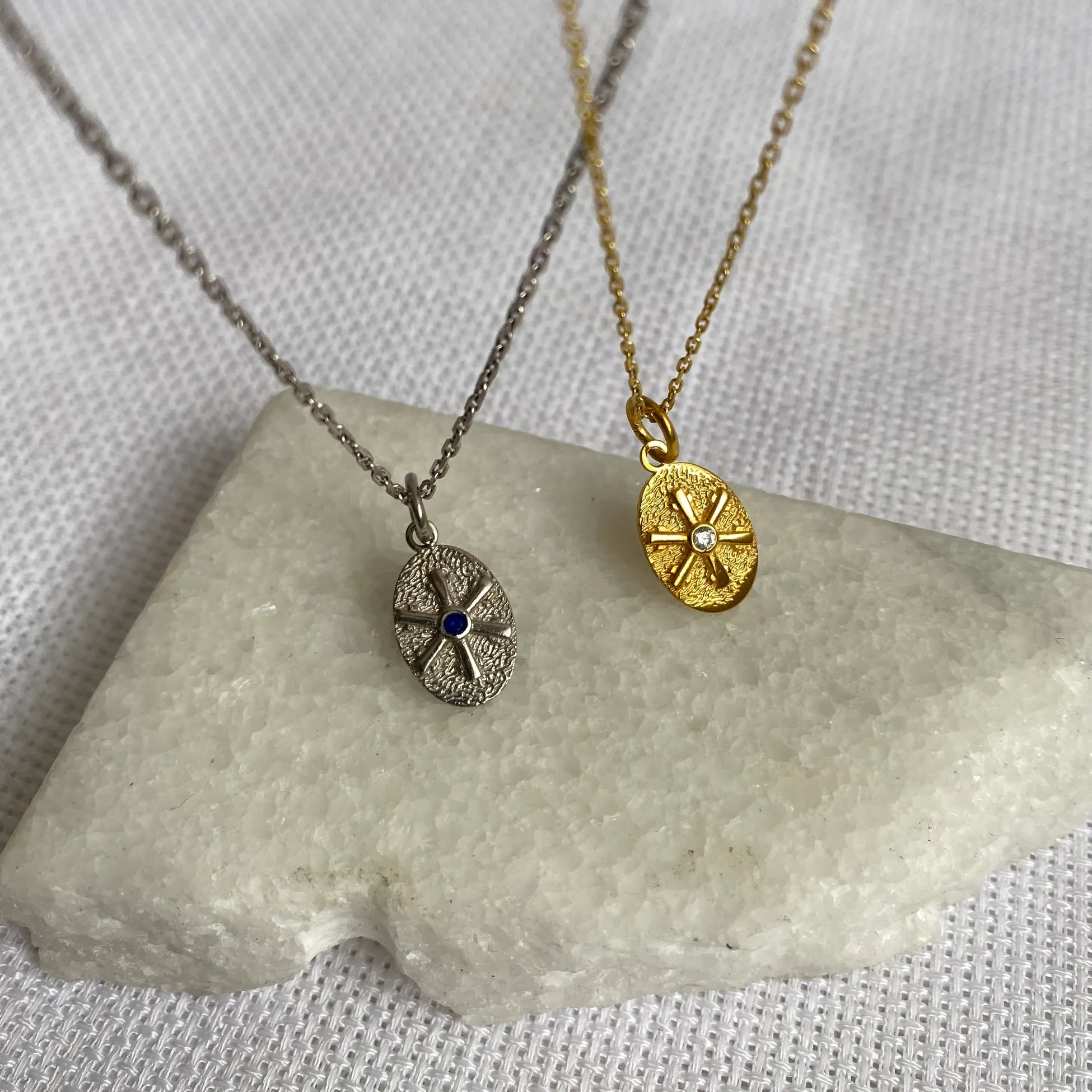 925 Ayar Gümüş | Kuzey Yıldız Etnik Plaka Kolye