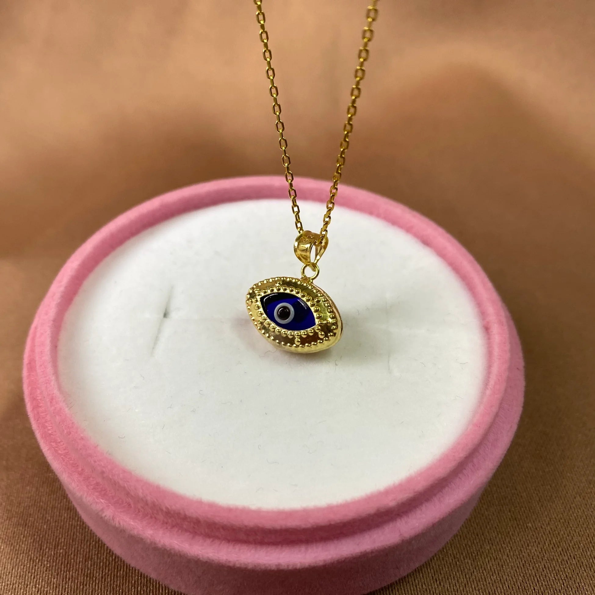 925 Ayar Gümüş | Basic Nazar Kolye