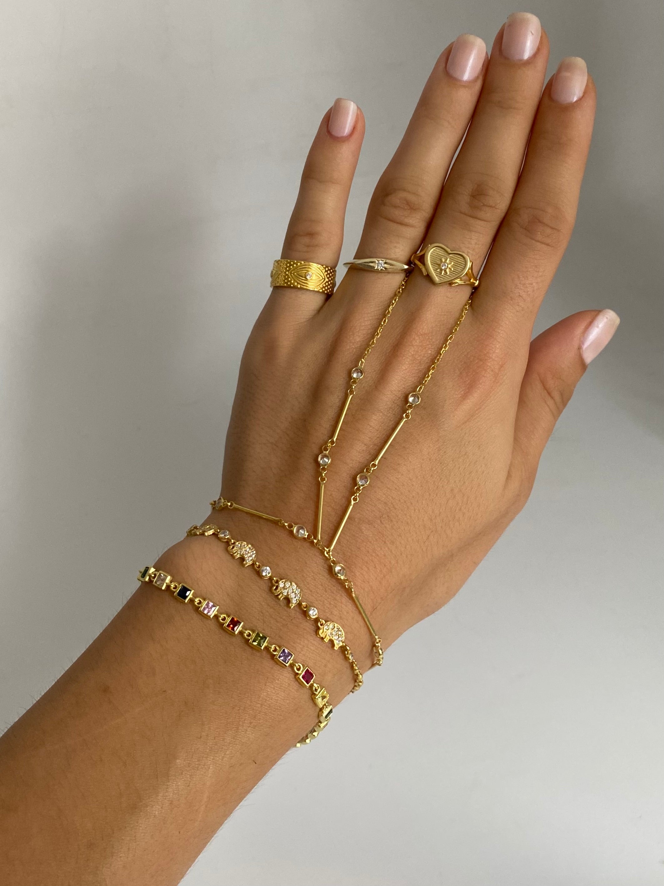 925 Gümüş Bileklik & Şahmeran