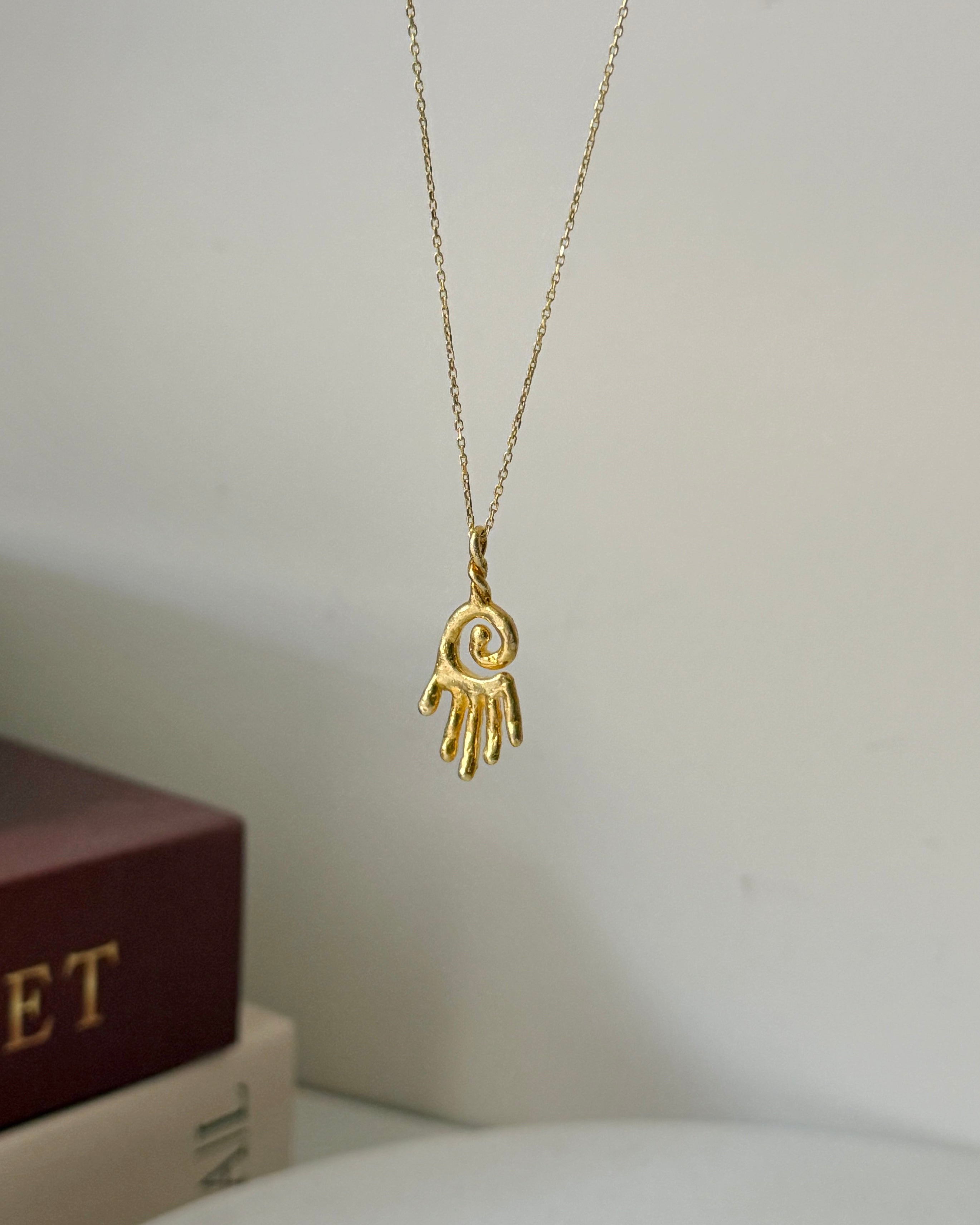 Pirinç | Döngü El Kolye