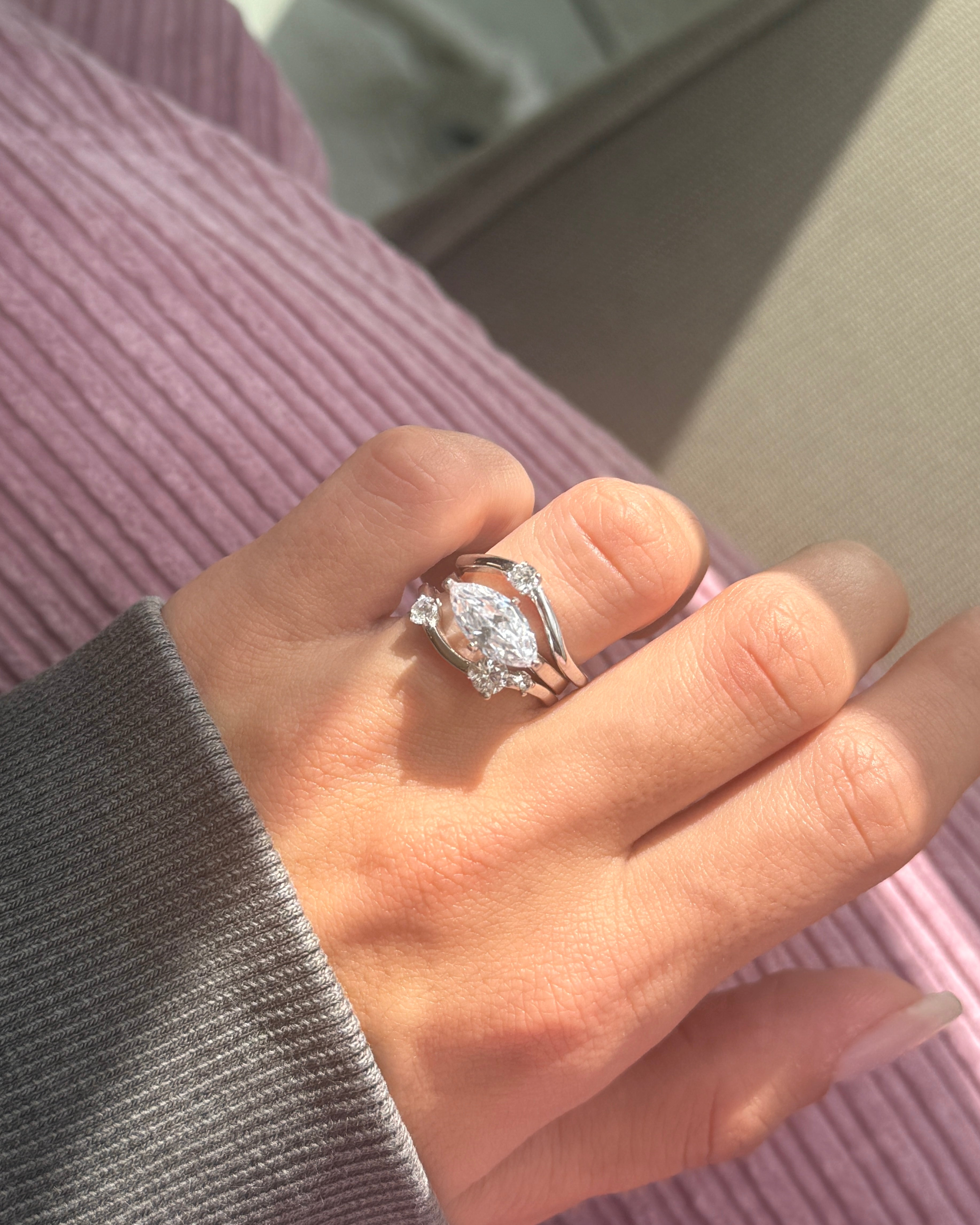 925 | Üçlü Tektaş Set Yüzük